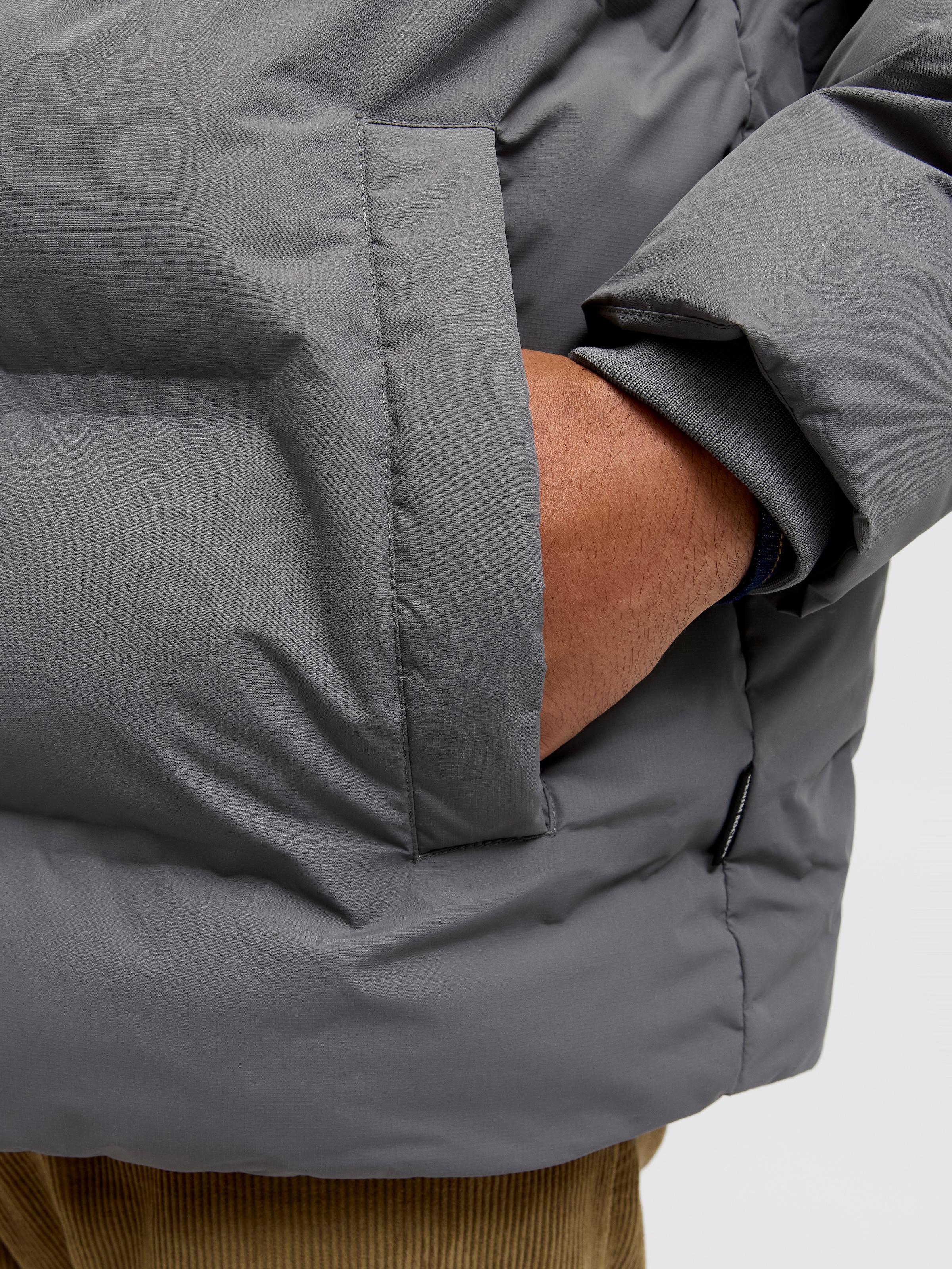 Jack & Jones PlusSize Steppjacke »JJESOHO PUFFER HOOD SN PLS« mit Kapuze