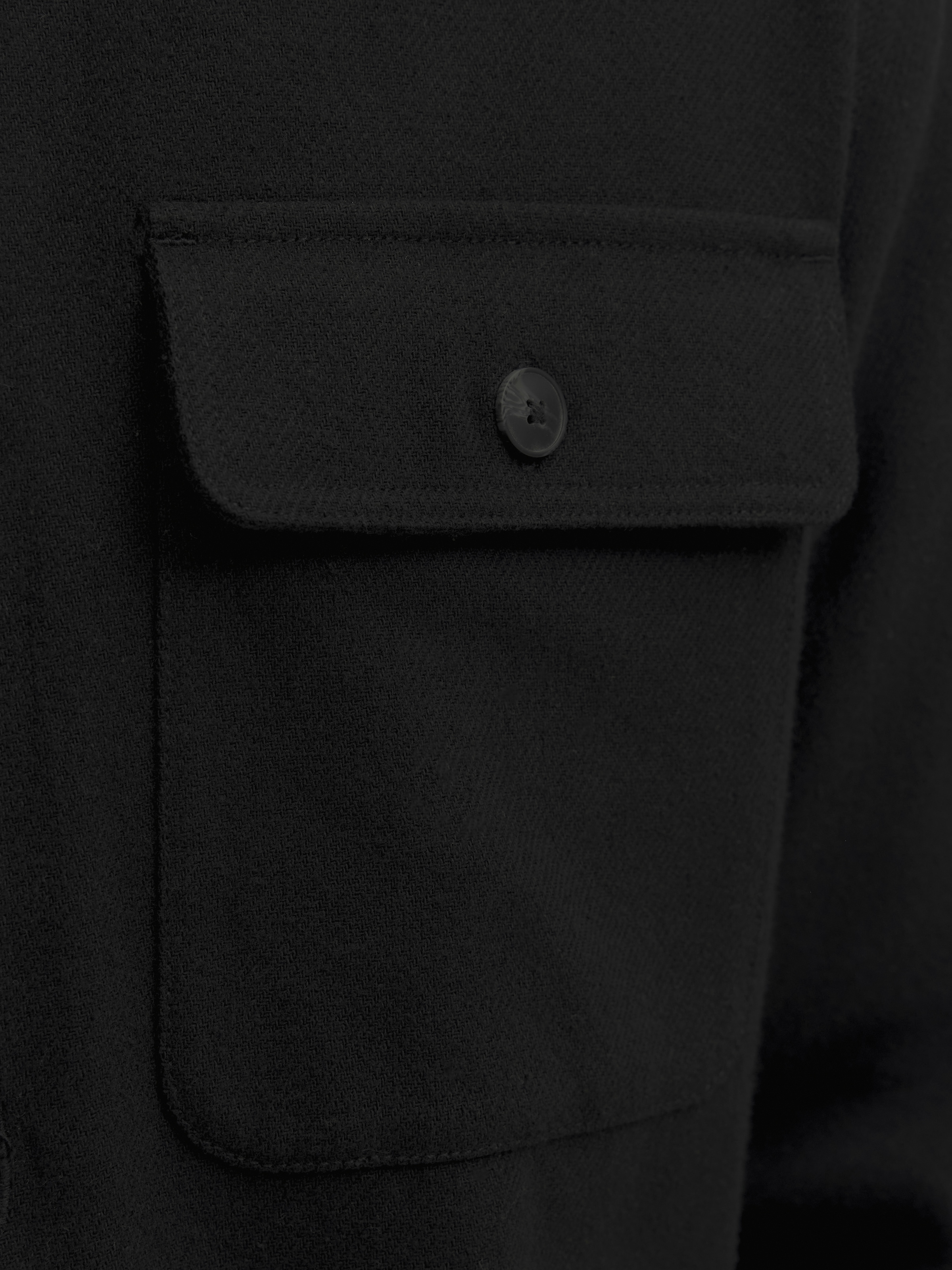 Jack & Jones Langarmhemd »JPRRAYLE MELANGE SOLID L/S OVERSHIRT SN«