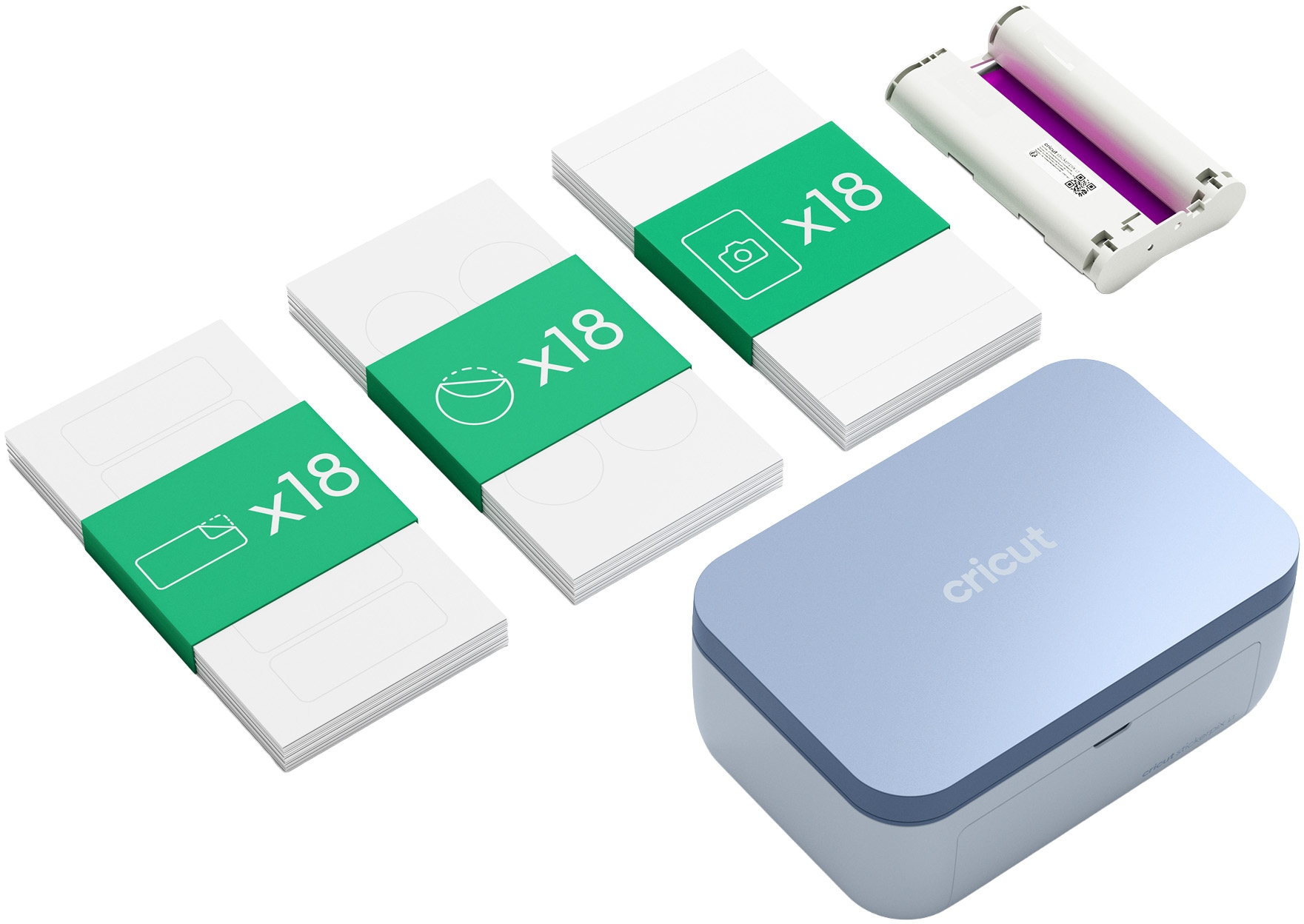 Cricut Fotodrucker »StickerPix Print™ Essential Bundle« Sticker- und Fotodrucker