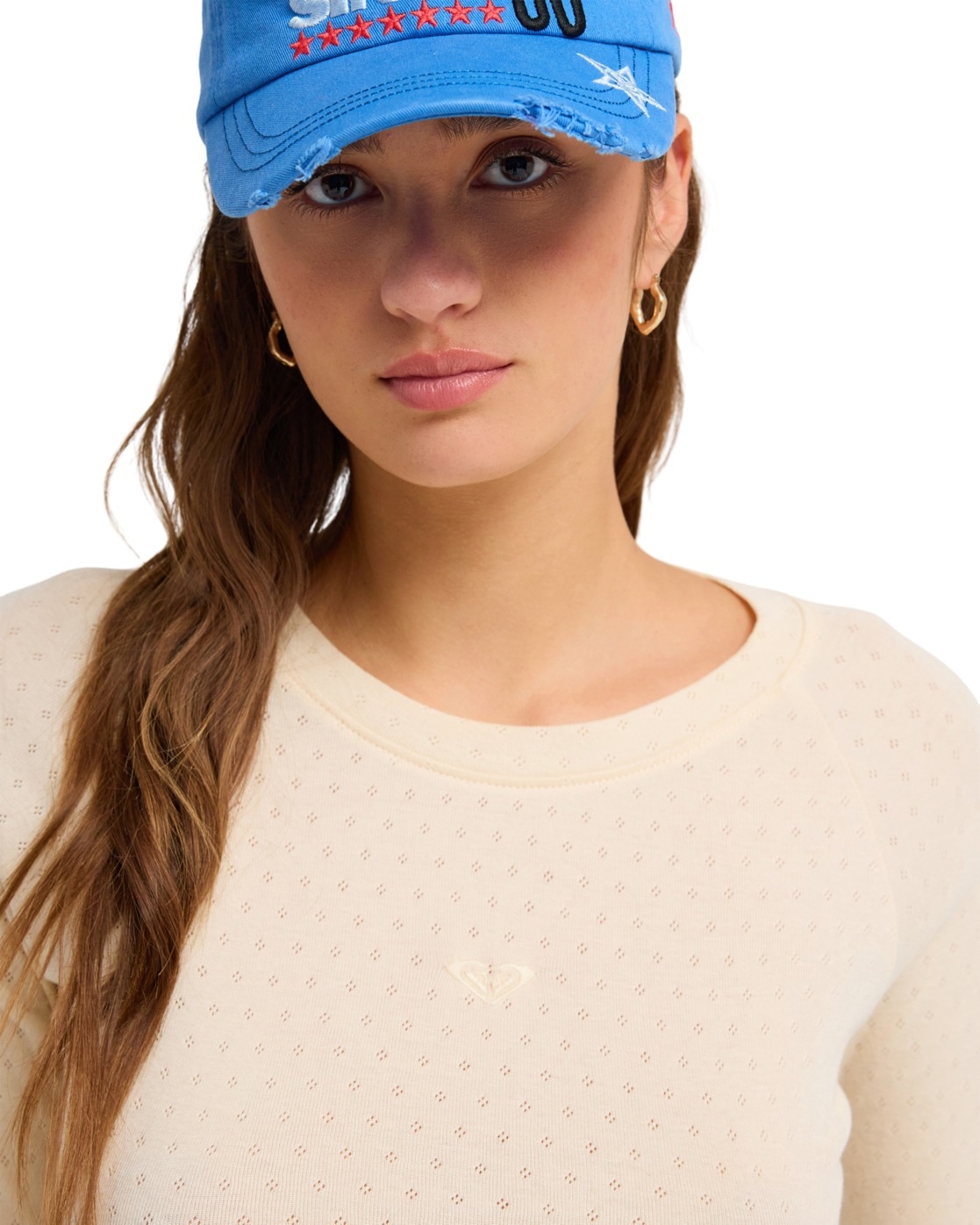 Roxy Langarmshirt »Time Off Pointelle«