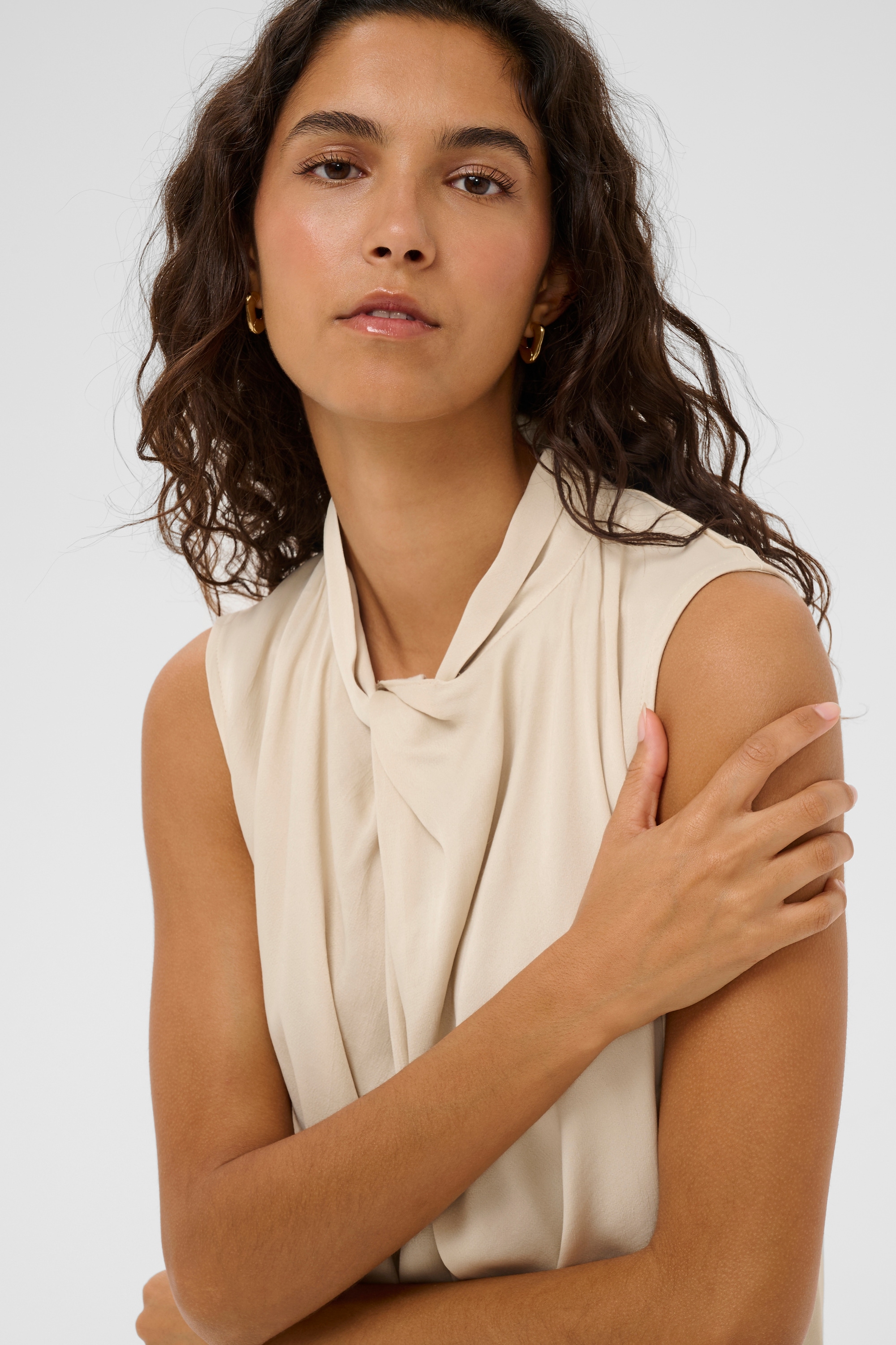 SOAKED IN LUXURY Kurzarmbluse »Damen Bluse kurzarm SLNadeya«