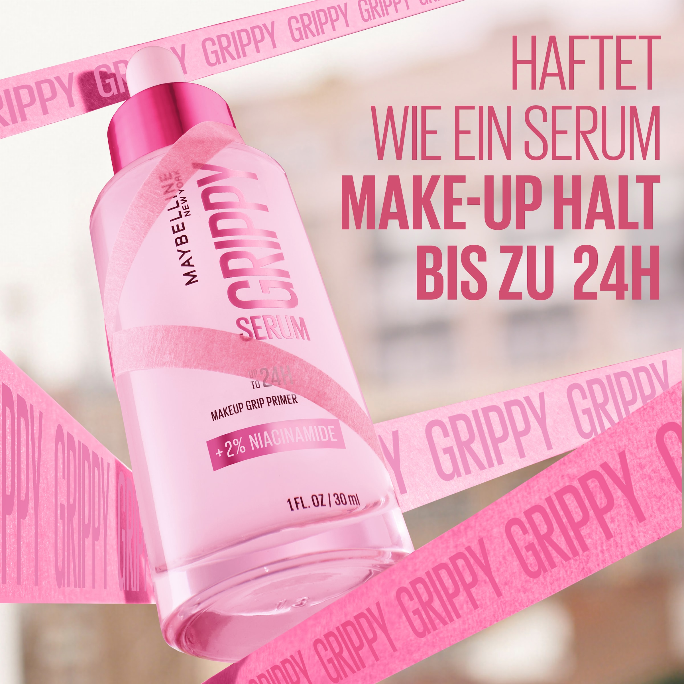 MAYBELLINE NEW YORK Primer »Maybelline New York Grippy Serum Primer« mit Niacinamid