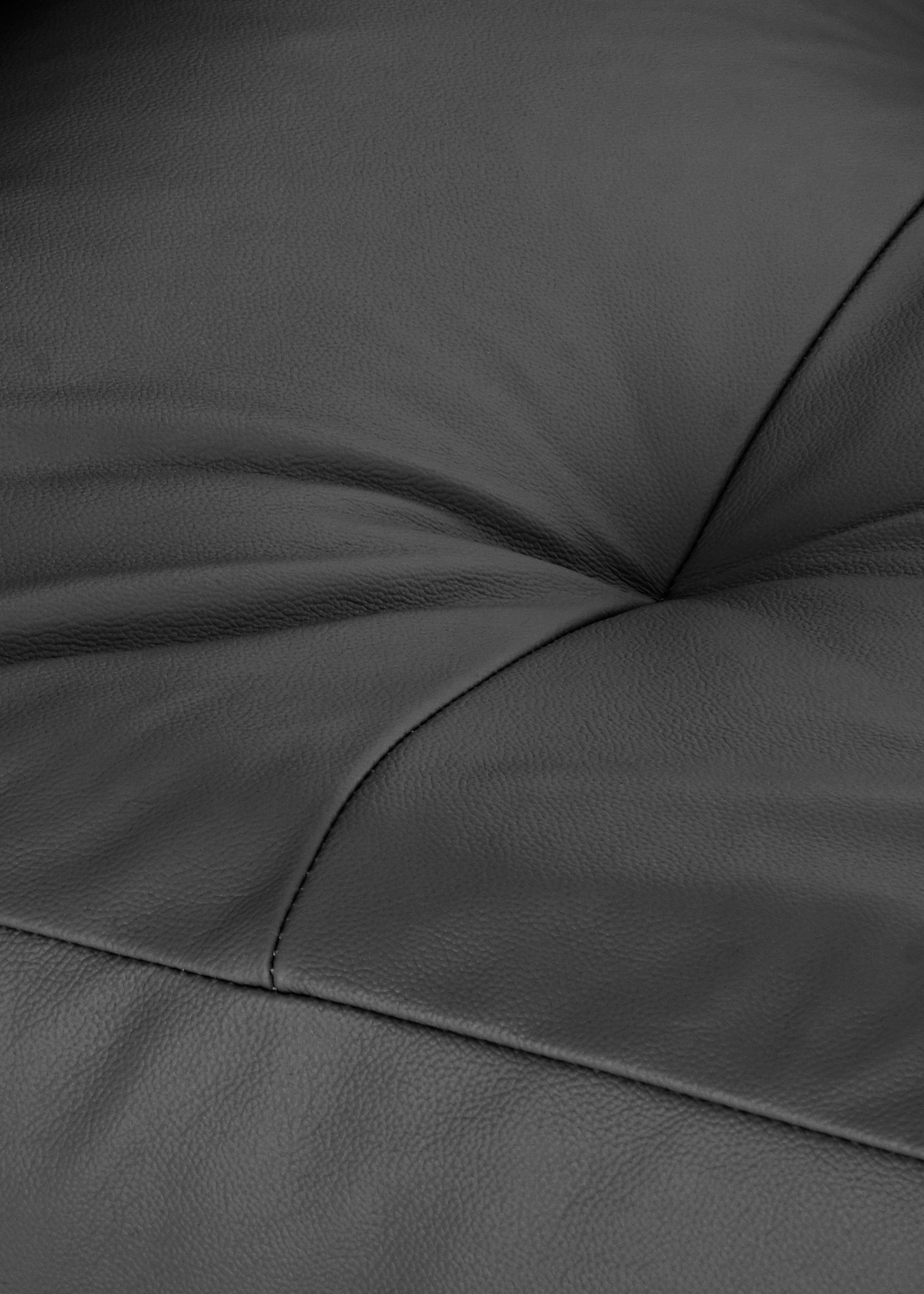 W.SCHILLIG Chaiselongue »softy«, mit dekorativer Heftung im Sitz, Füße Chrom glänzend