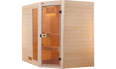 weka Sauna »Valida«, (Set), 9 kW-Ofen mit integrierter Steuerung kaufen