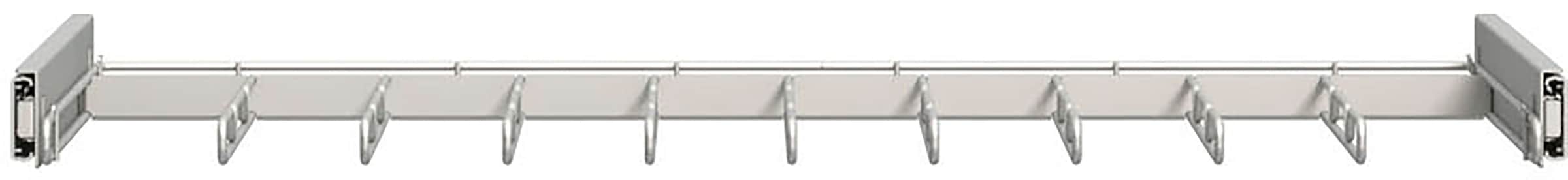 FORTE Hosenhalter Schrankauszug für ihe Hosen, platzsparend , einfache Montage