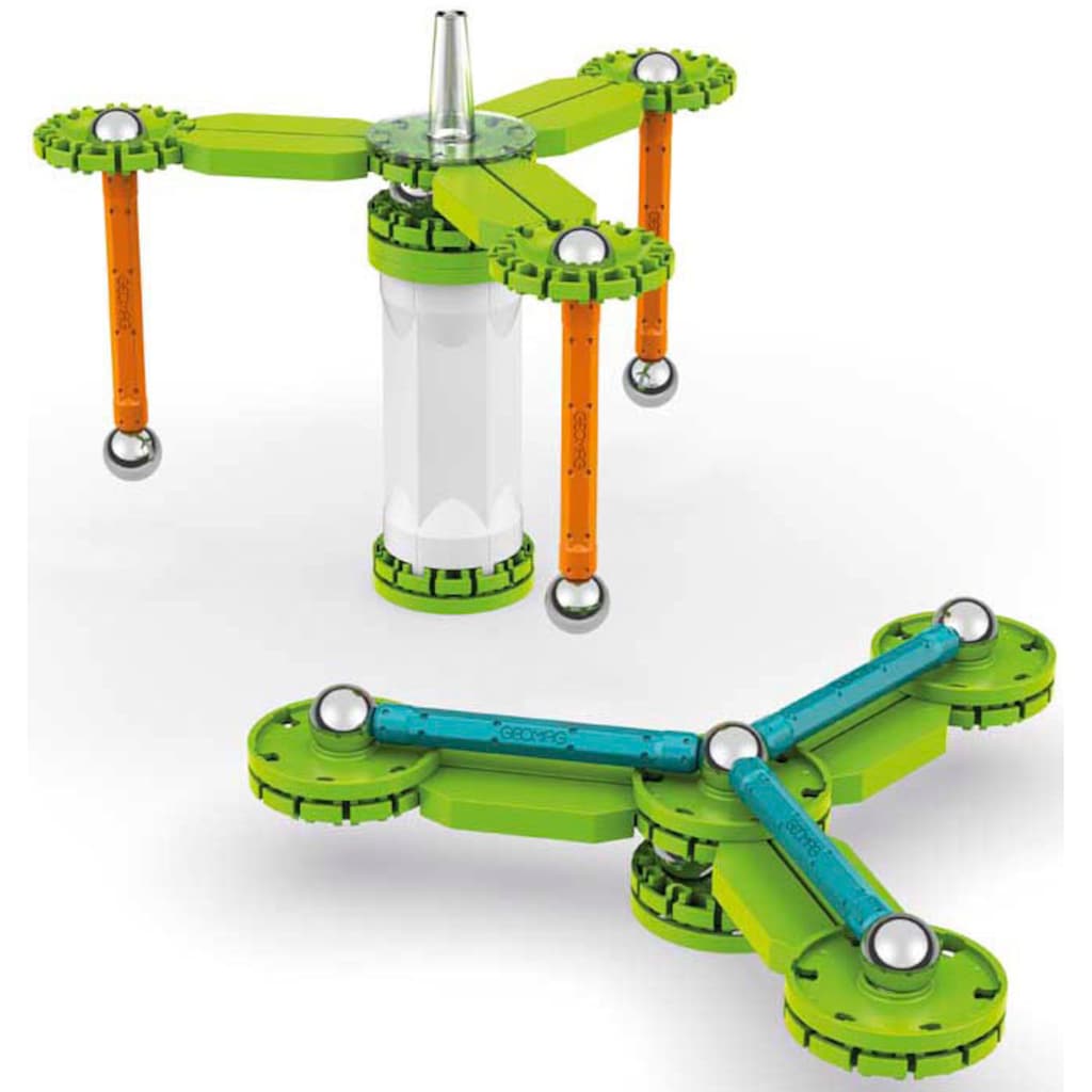 Geomag™ Magnetspielbausteine »GEOMAG™ Mechanics Motion, Recycled Magnetic Gears«, (96 St.), aus recyceltem Material