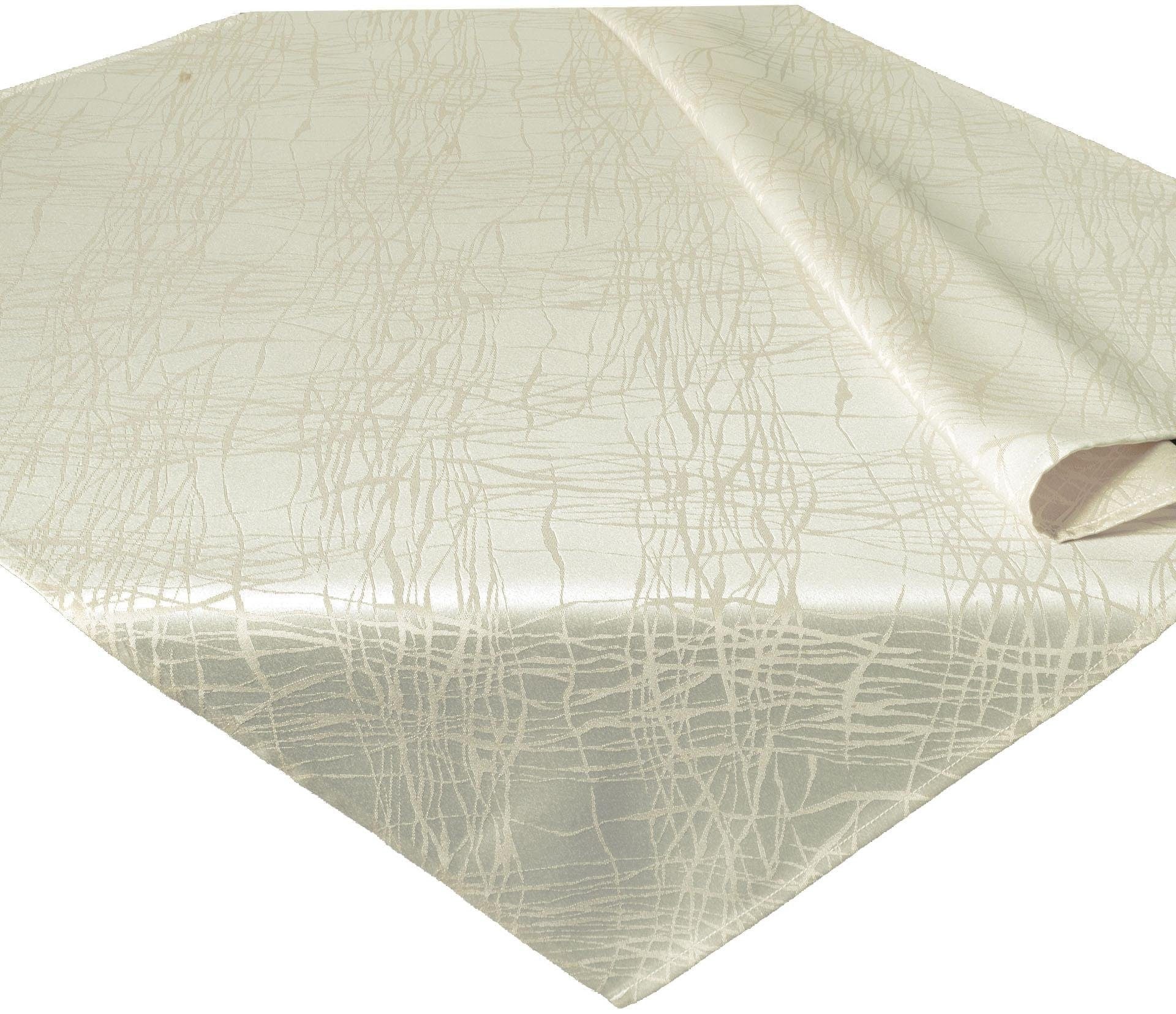 Delindo Lifestyle Mitteldecke »TENDENCE«, Jacquard, Fleckschutz, 180 g/m²