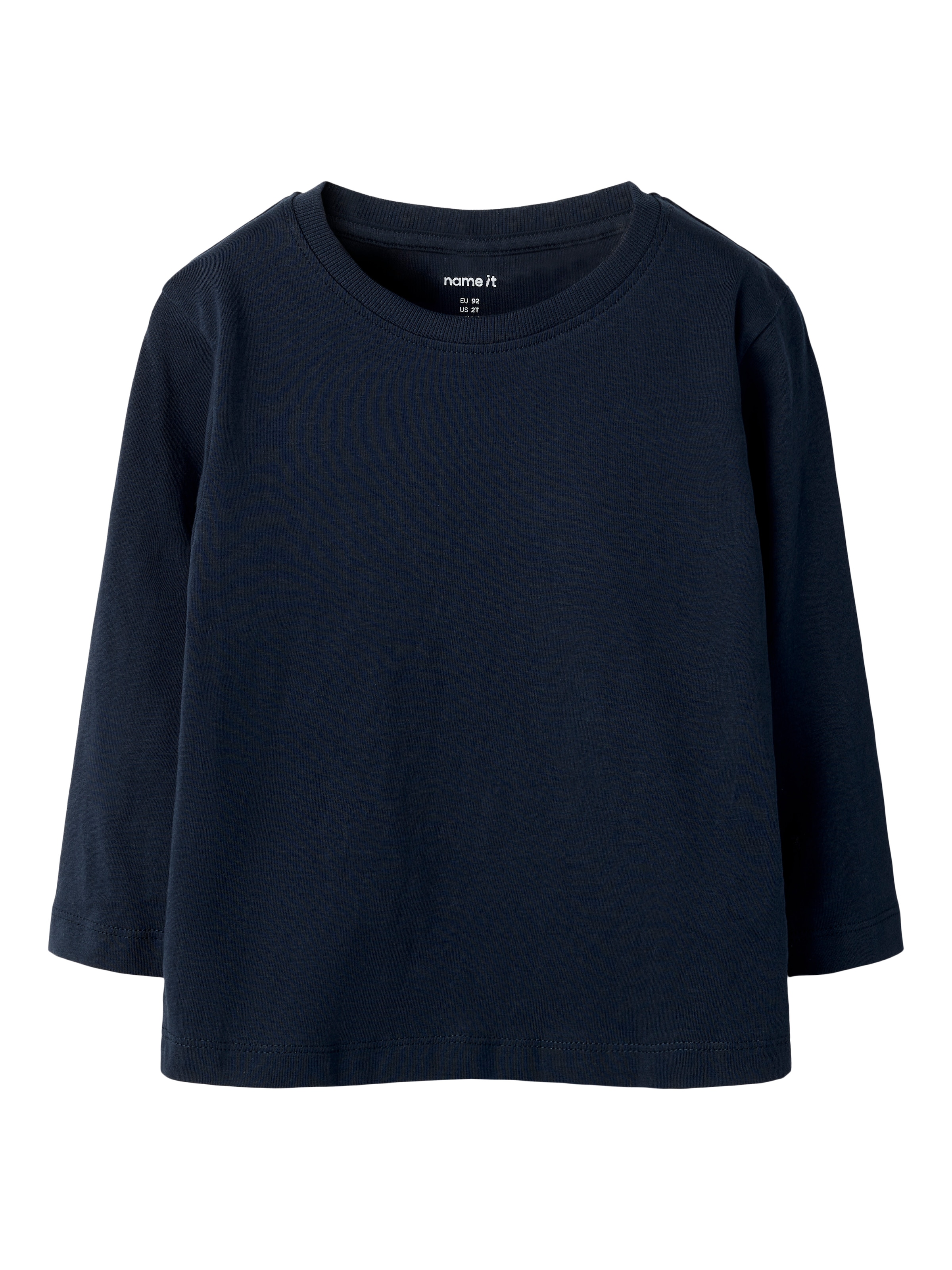Name It Langarmshirt »NMMVOBBO LS NREG TOP NOOS« in Basic-Form