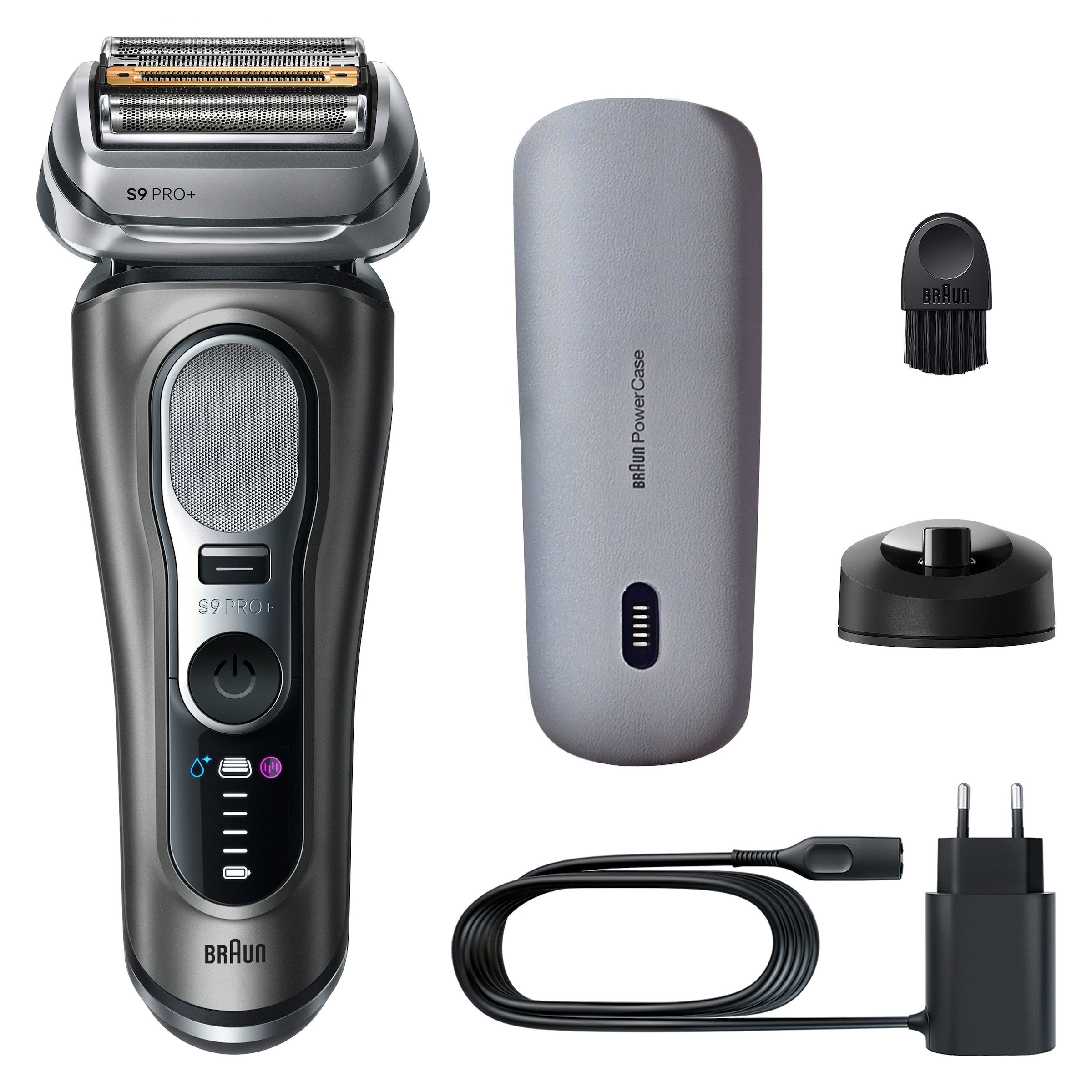 Braun Elektrorasierer »Series 9 9625s«, integrierter Präzisionstrimmer, Pro-SensoAdapt, 5+1 ultradünne Präzisionsklingen, Ladeetui