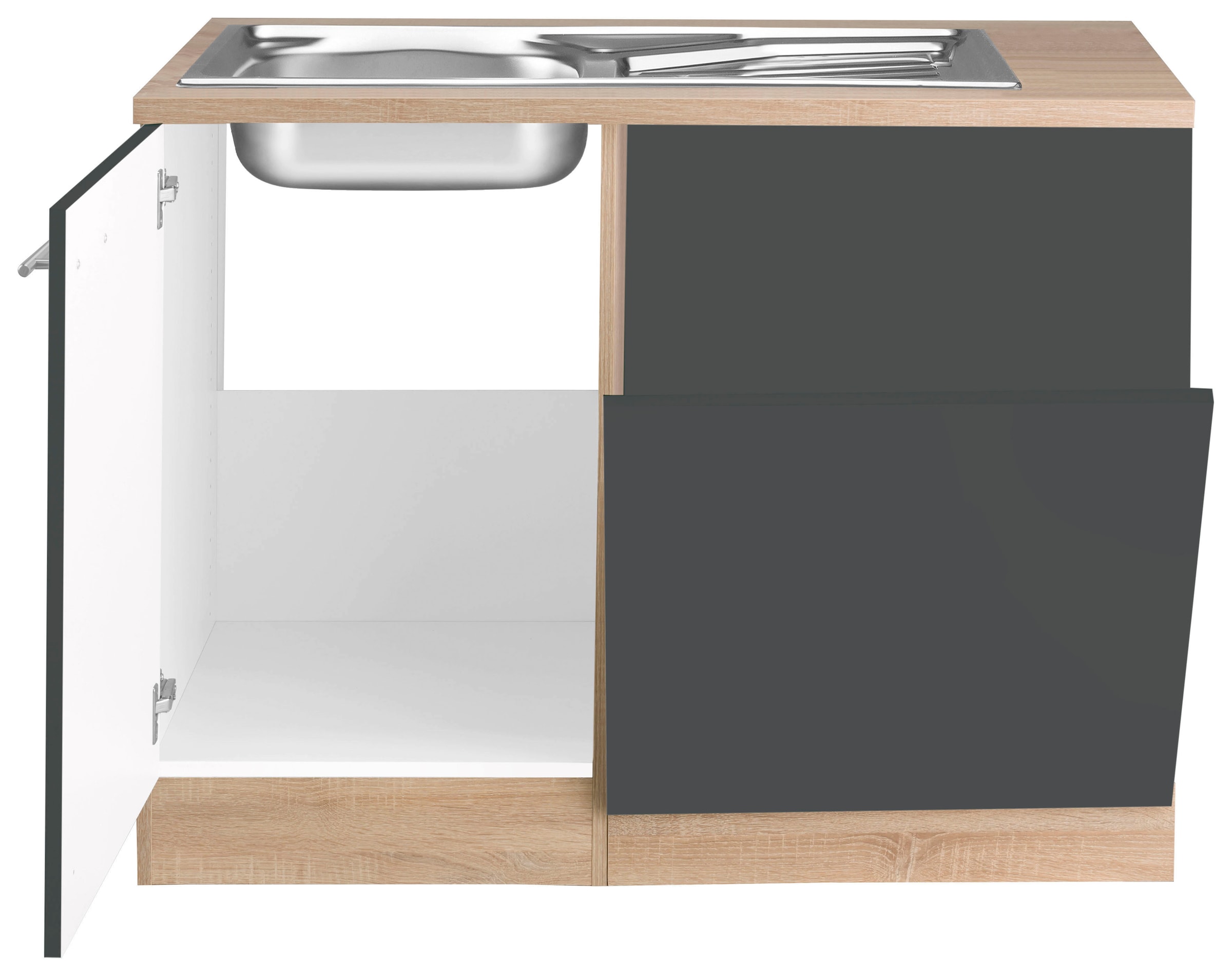 OPTIFIT Spülenschrank »Kalmar«, mit Tür/Sockel für Geschirrspüler