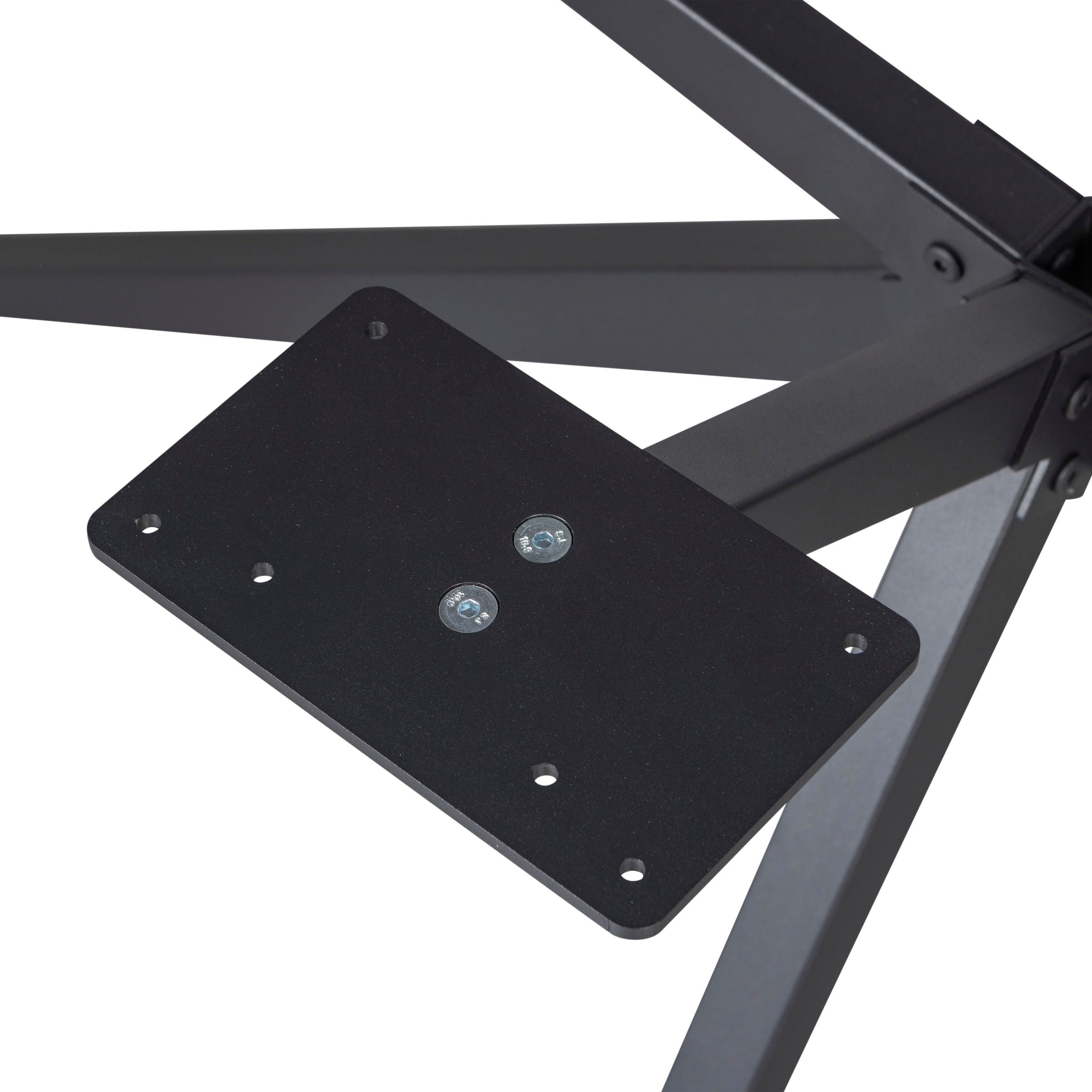 WOOOD Tischbein »Tablo Holland aus Metall mit Pulverbeschichtung Ø 80 x H 72 cm« Kreuzgestell Ø 3,5 cm, Tragkraft 120 kg, einfach zu montieren