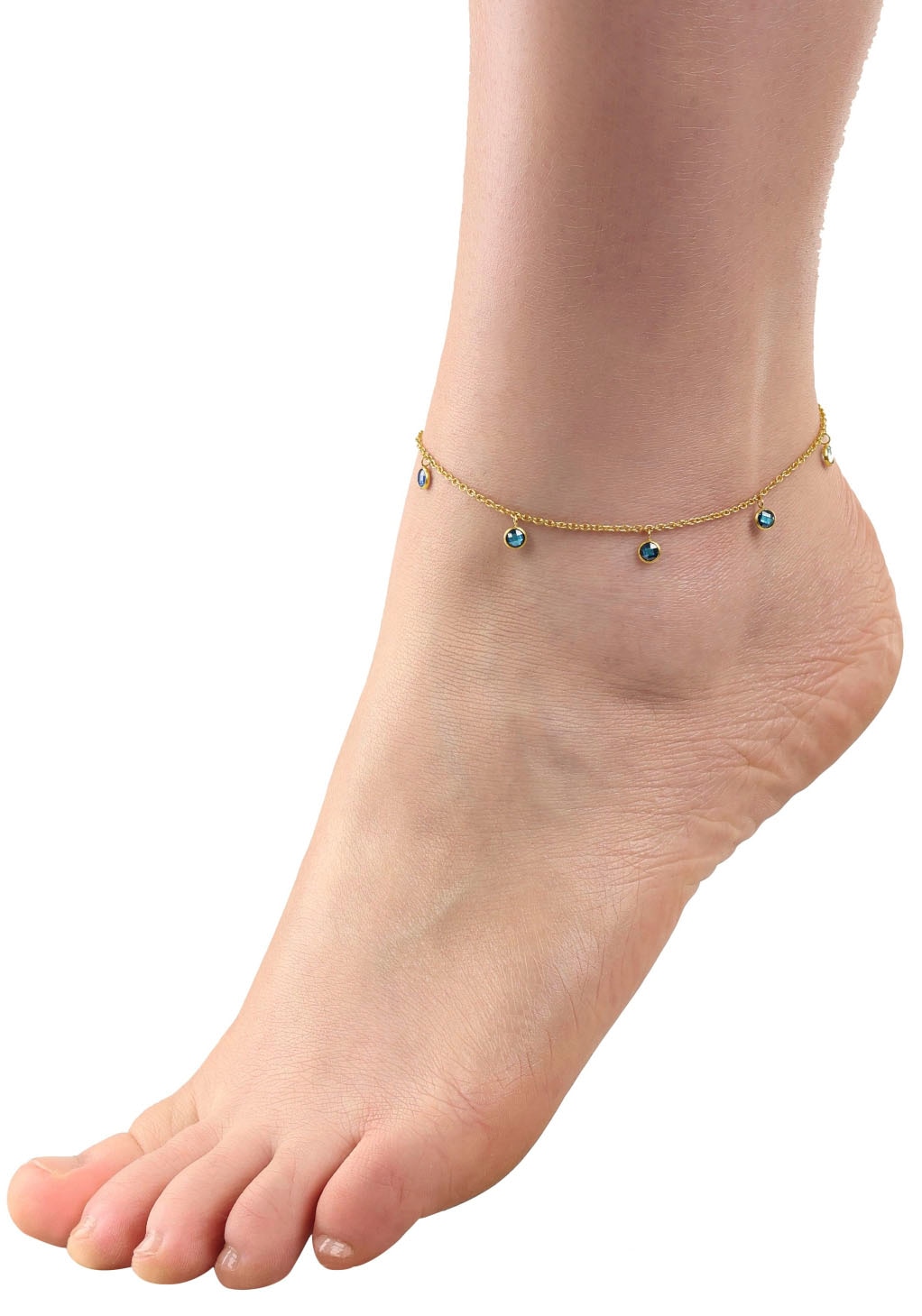 Amor Fußkette »2036447«, mit Zirkonia (synth.)
