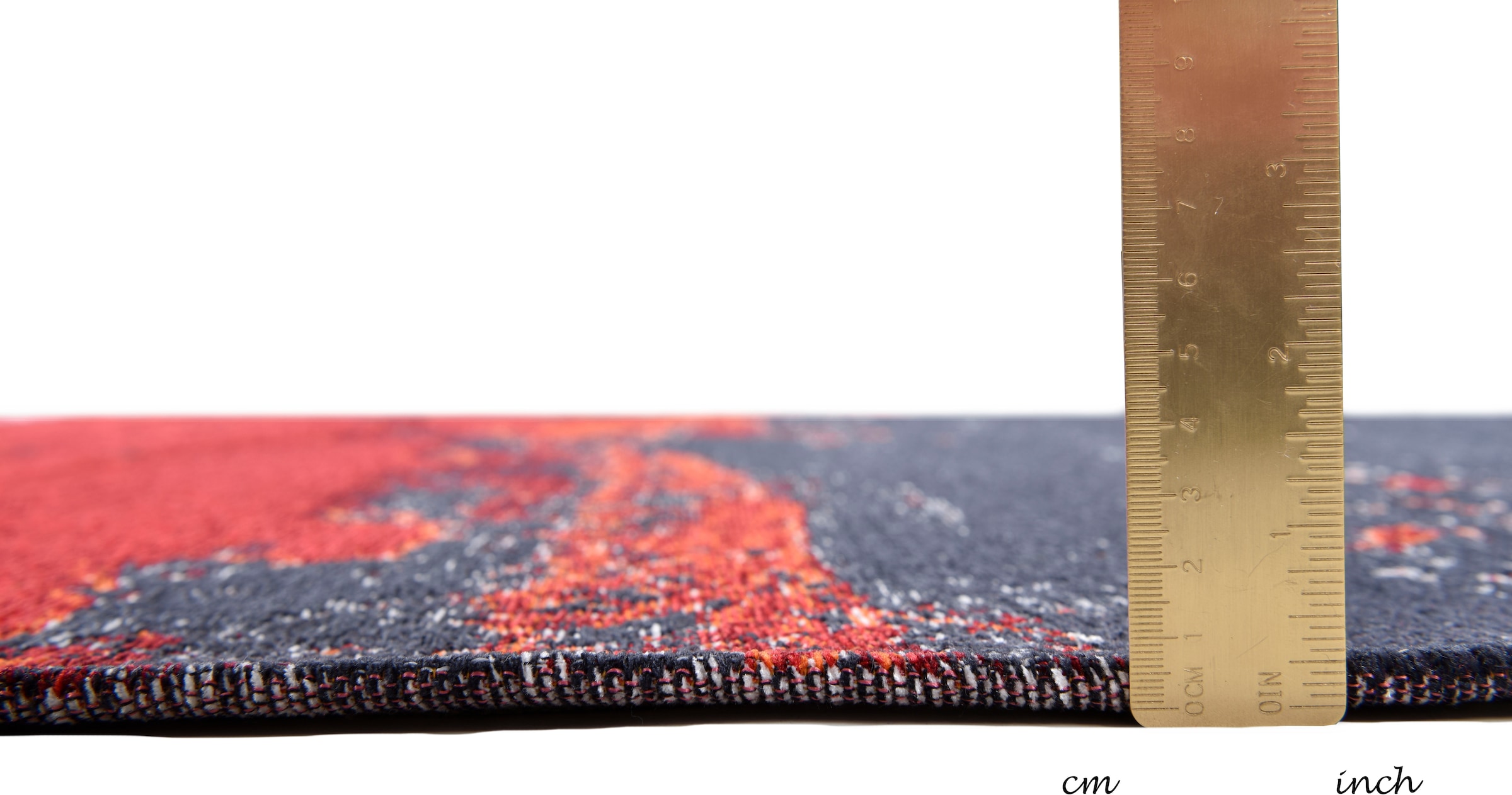 Gino Falcone Teppich »Cosima-116«, rechteckig, 3 mm Höhe, flachgeweber Jaquard-Teppich, mit Chenillegarn, modernes Design