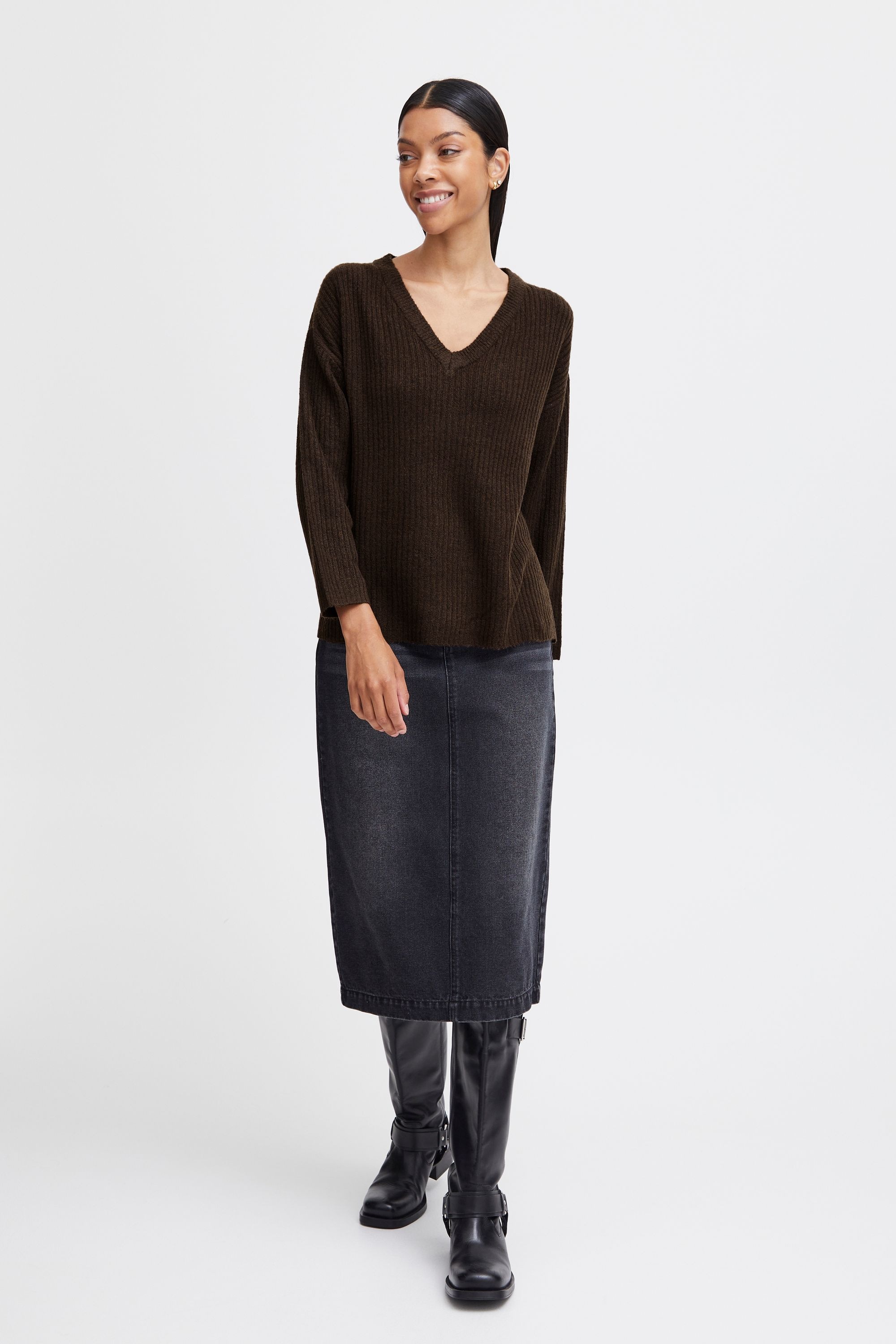 b.young Strickfleece-Pullover »Strickpullover BYOnema«