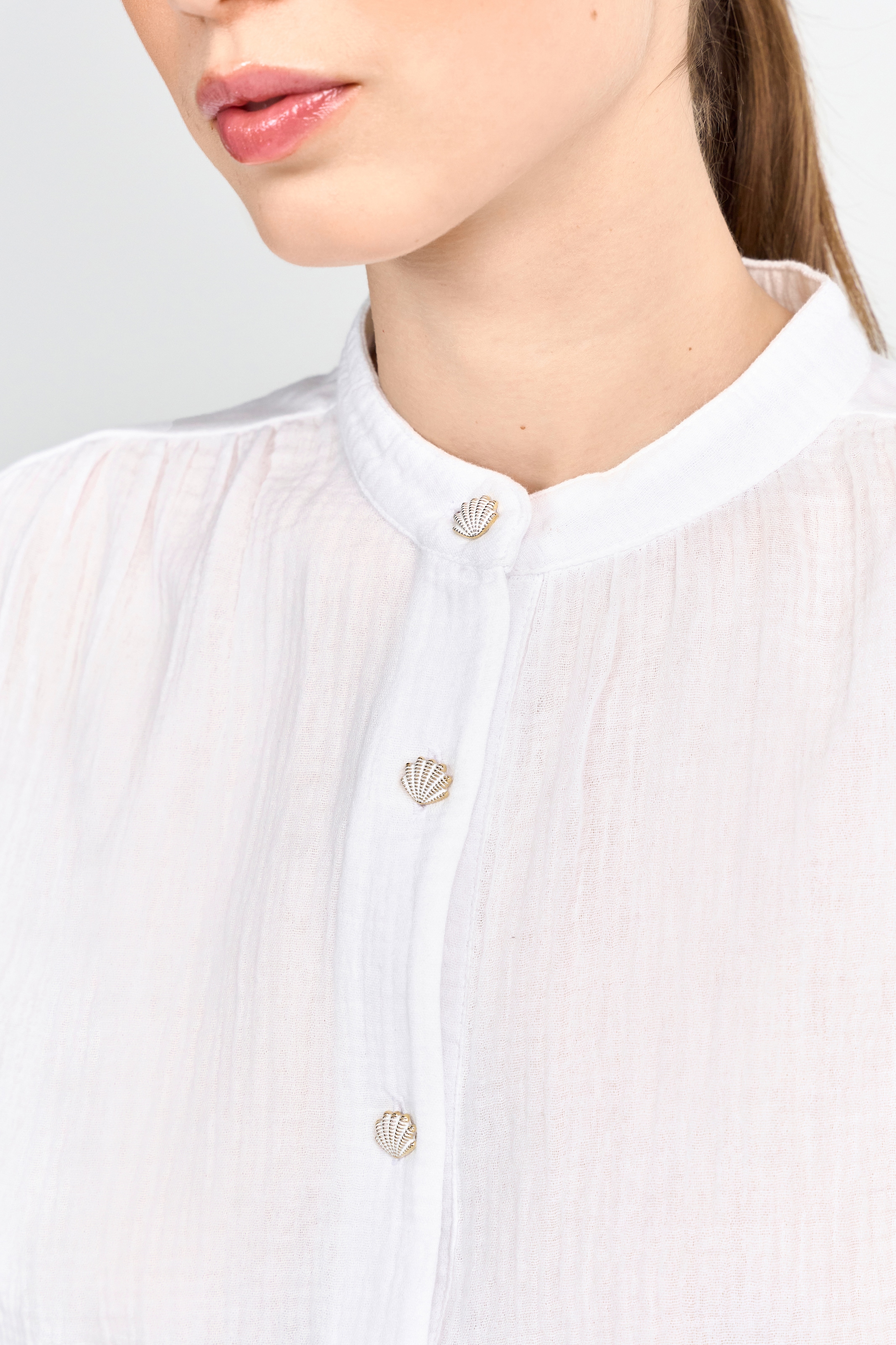 RICHROYAL Blusenshirt, Mit Raffungen