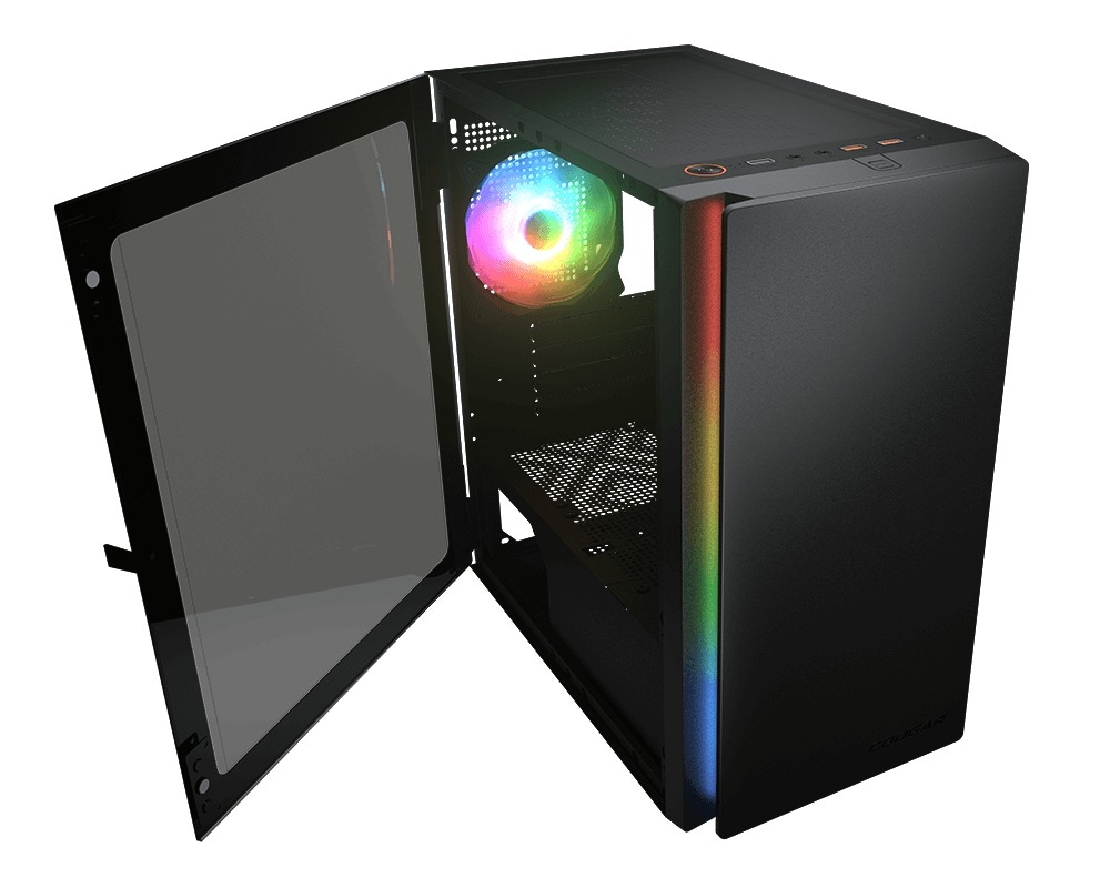 Cougar PC-Gehäuse »PURITY RGB, Mini Tower, Schwarz«