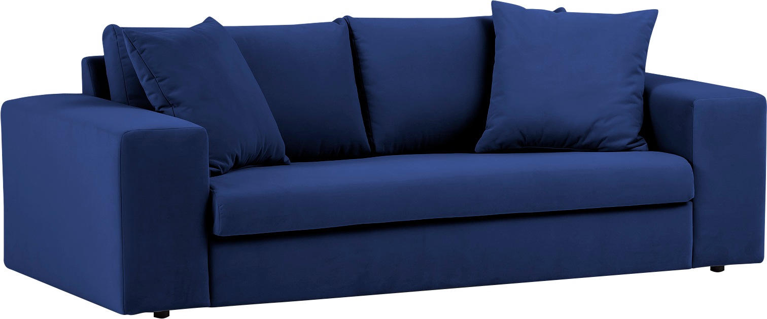 Home affaire 2-Sitzer »SLEETLAND XXL in Samtvelours oder Vintage-Leder-Optik« besonders groß und bequem