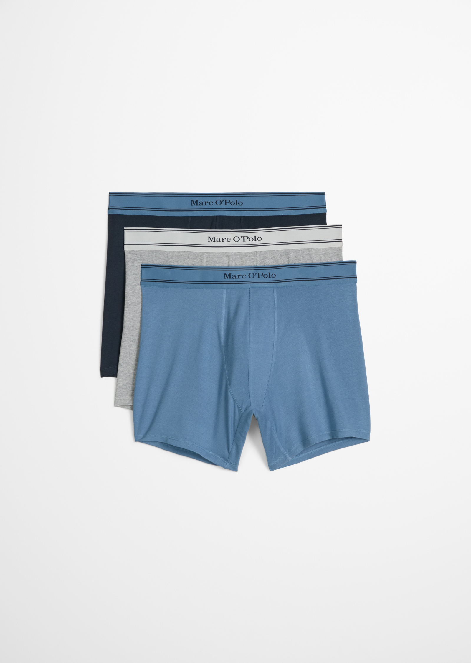 Marc O'Polo Retro Pants »Modal« mit etwas längerem Bein, Logobund, ohne Eingriff