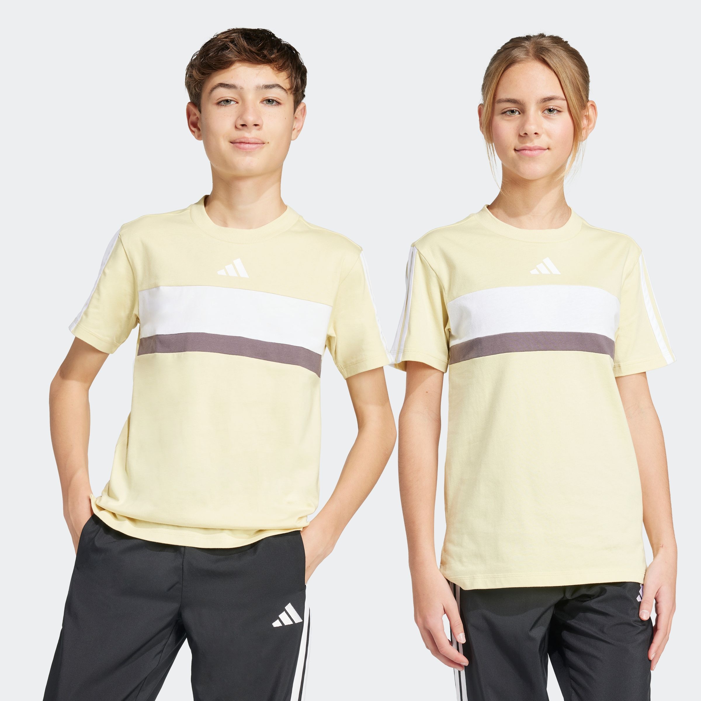 adidas Sportswear T-Shirt »J 3S TIB T« für Kinder, mit Rundhalsausschnitt, Kurzarm, ohne Verschluss