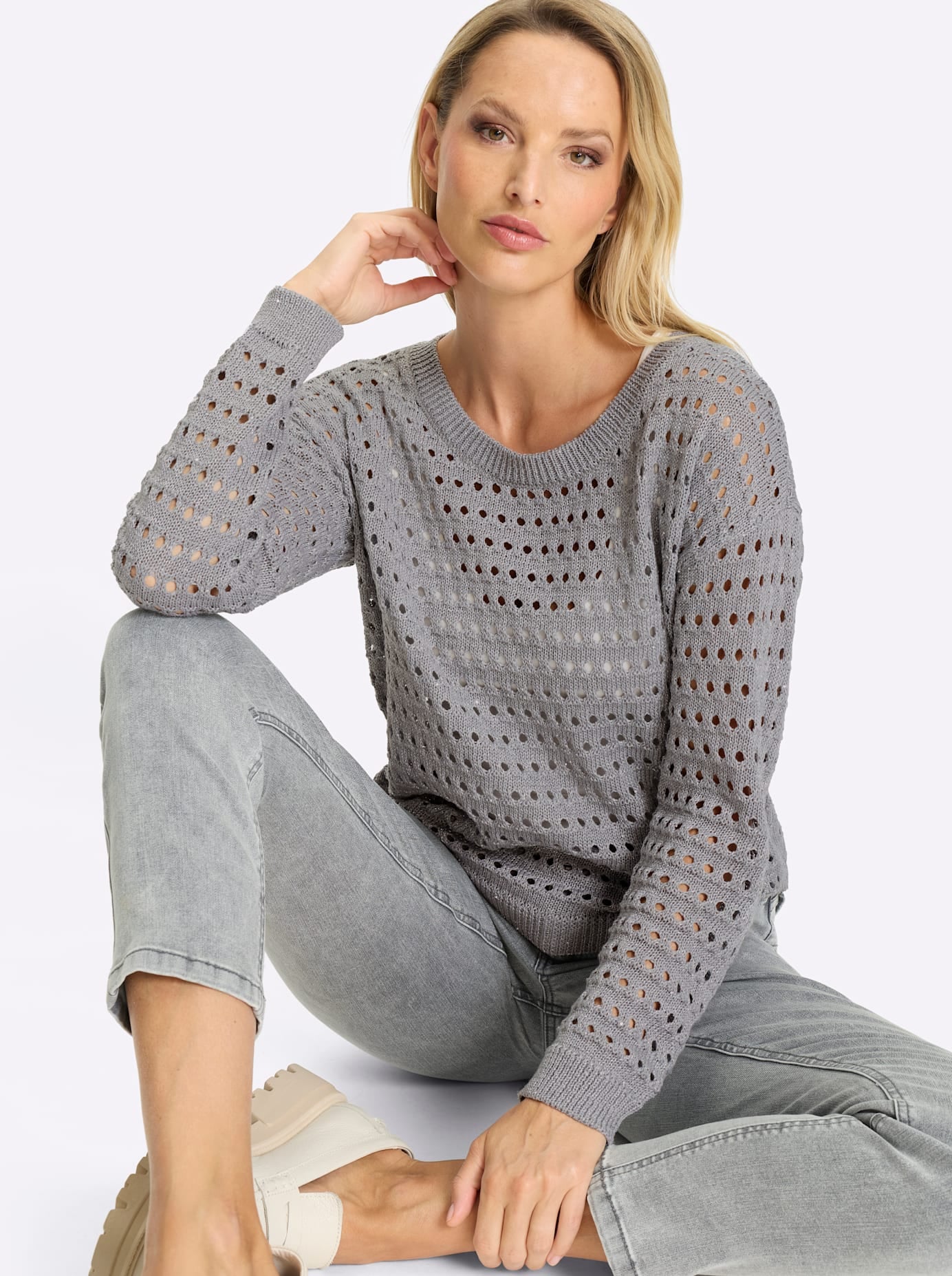 heine Ajourpullover »Pullover«
