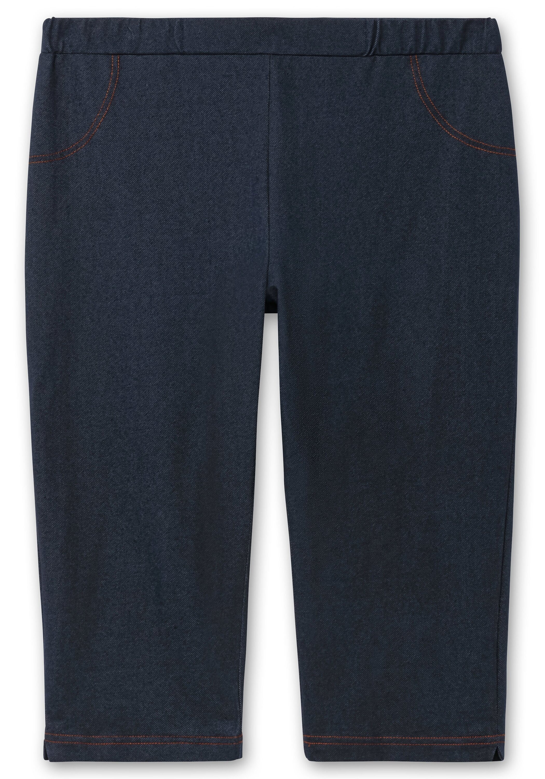 Sheego Caprihose »Extraschmale Caprihose extra schmal in Denim-Optik«