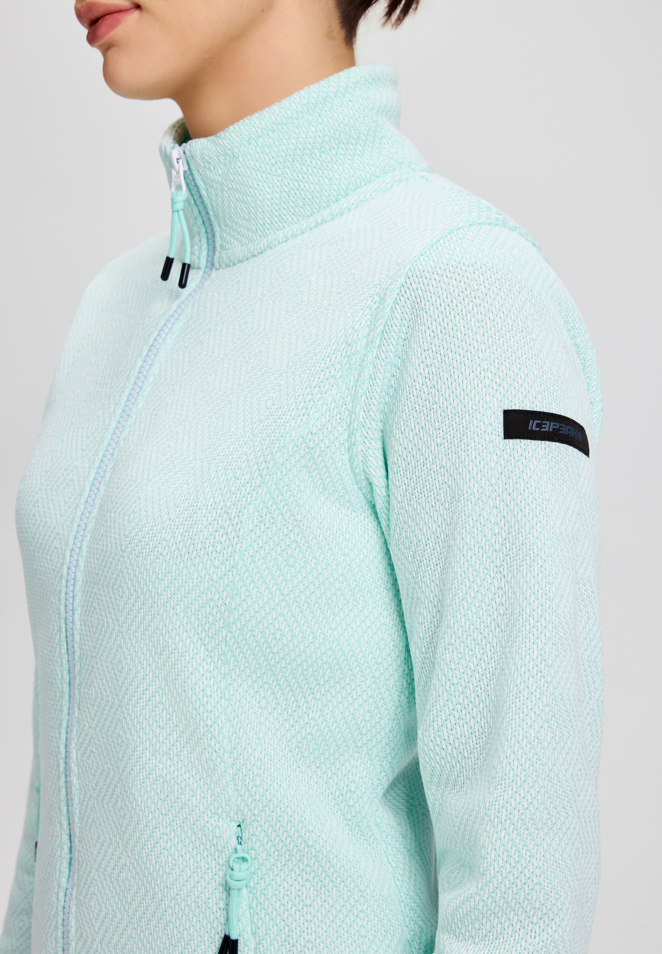 Icepeak Fleecejacke »AIKES« schnell trocknendes Material, aus Polyester