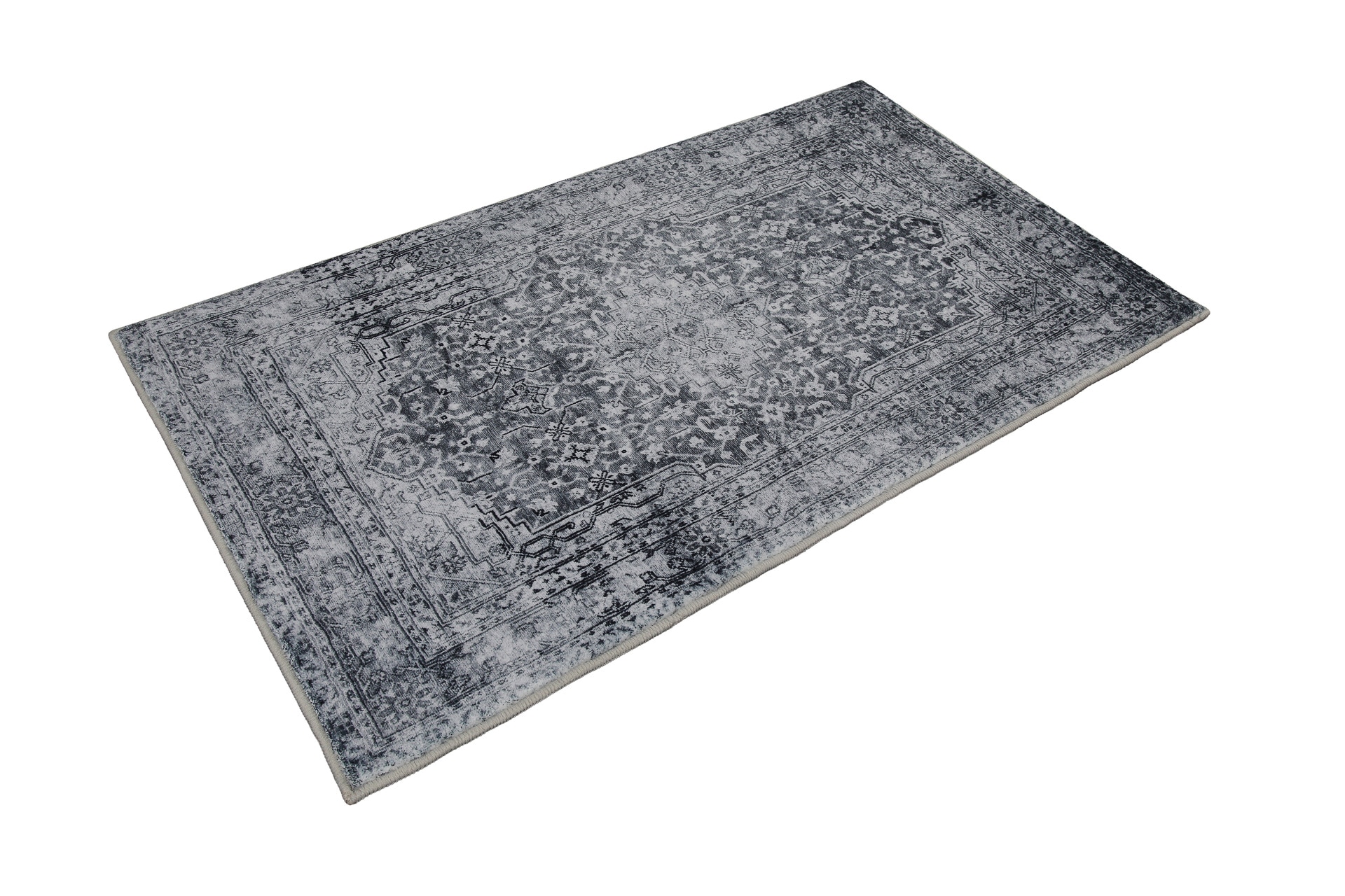 Wecon home Badematte »Ralph« Höhe 0,5 mm fußbodenheizungsgeeignet Vintage, waschbar, rutschfest, schnell trocknend, weich, Badteppich