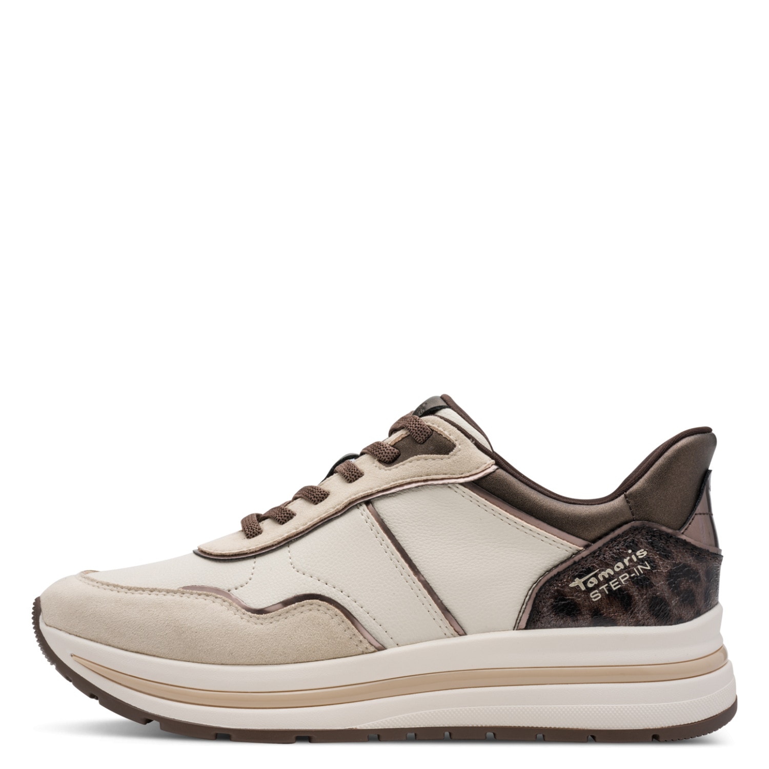 Tamaris Plateausneaker  Freizeitschuh, STEP IN Damensneaker, Halbschuh veganer Herstellung