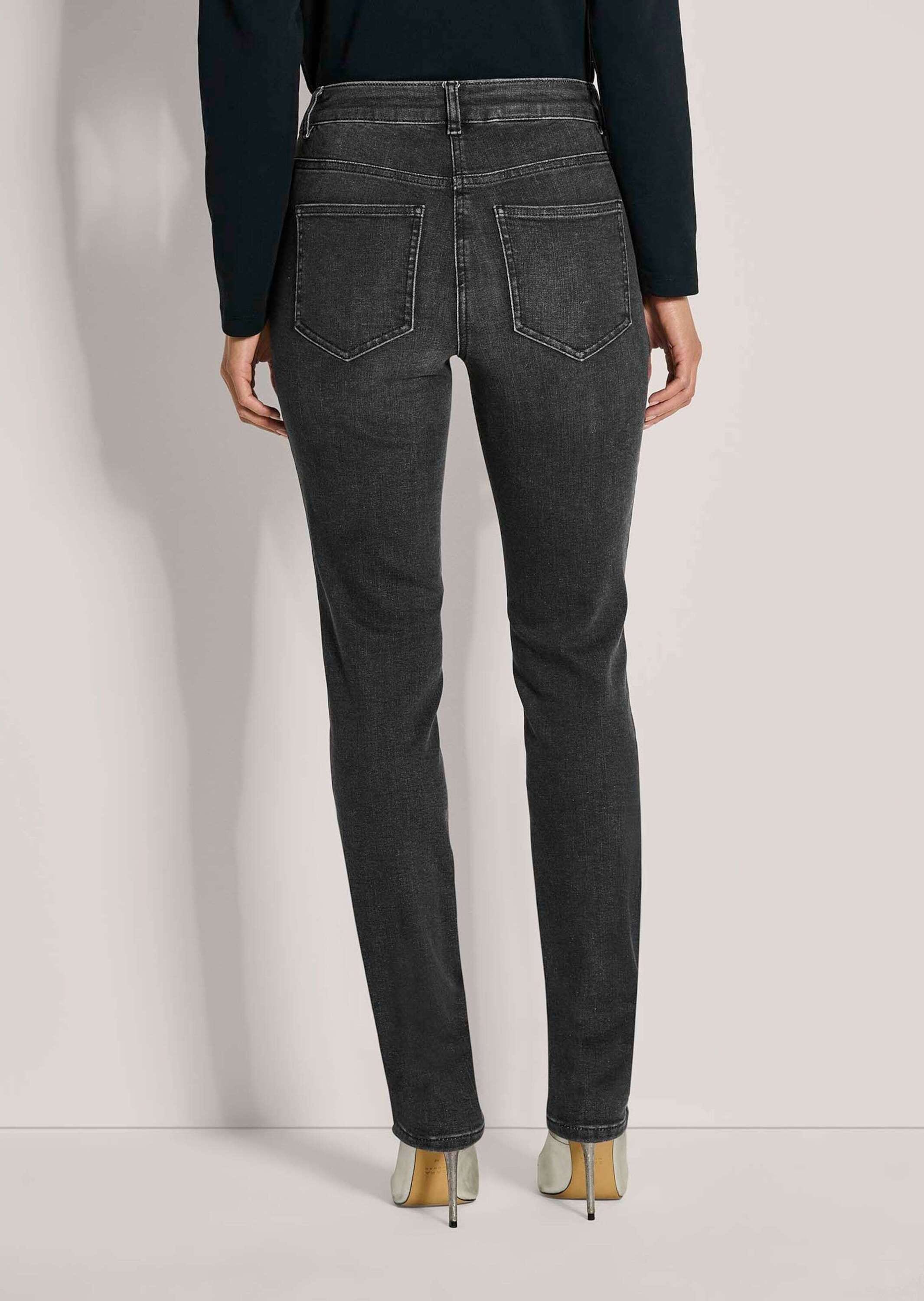 MADELEINE Regular-fit-Jeans »Jeans Glanzvolle Slim Fit Five-Pocket-Jeans«