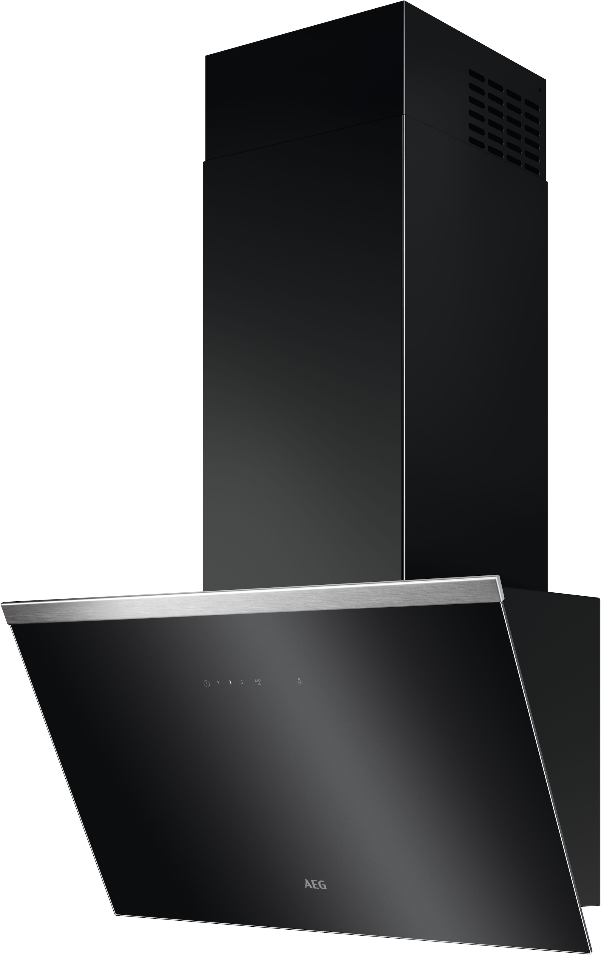 AEG DVE5661HB Schwarz 710 m³/h