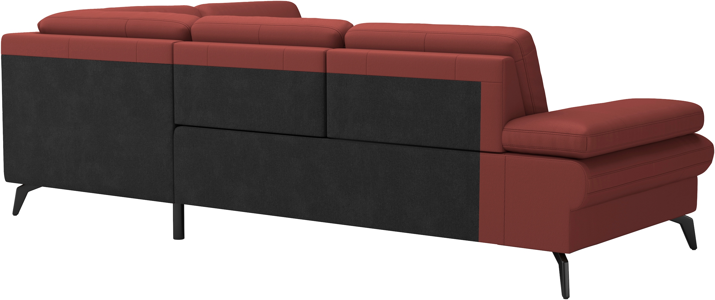 sit&more Ecksofa »Morris L-Form, inkl. Sitztiefenverstellung«, wahlweise mit Armteilverstellung, Bettfunktion & Bettkasten