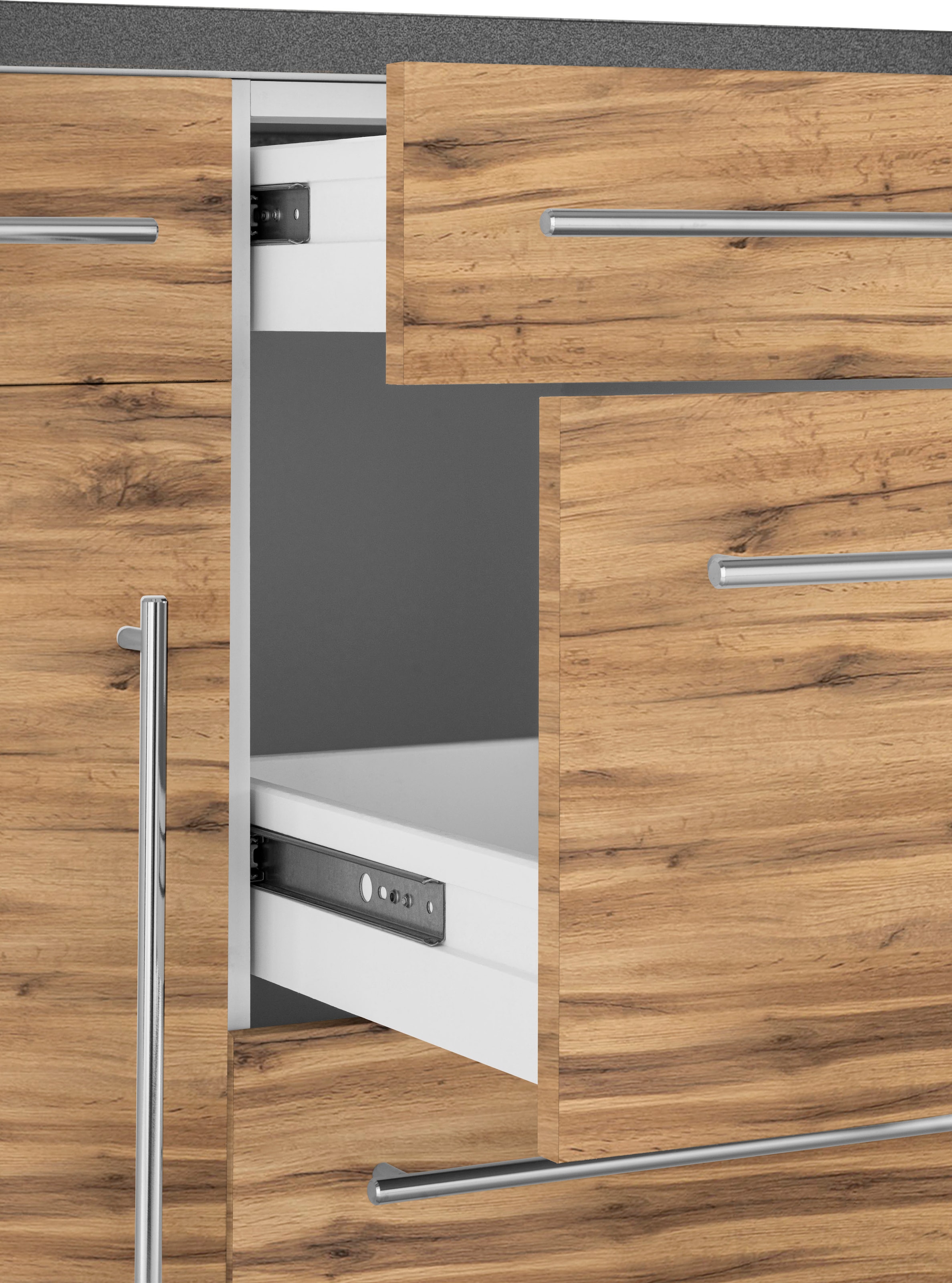 KOCHSTATION Unterschrank »KS-Samos«, Breite 150 cm