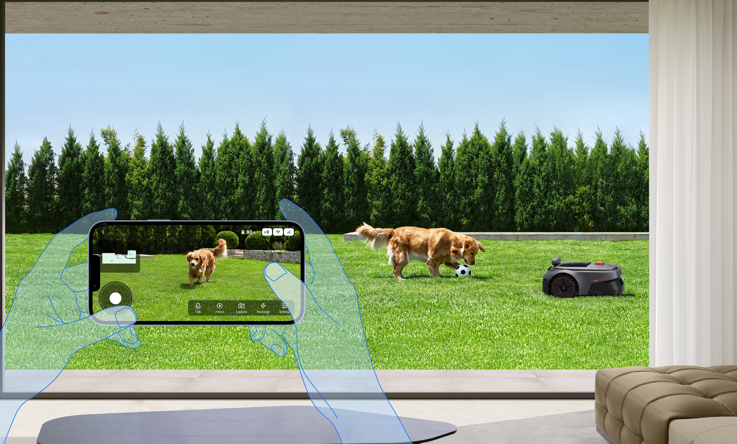 Mova Rasenmähroboter »Viax 500«