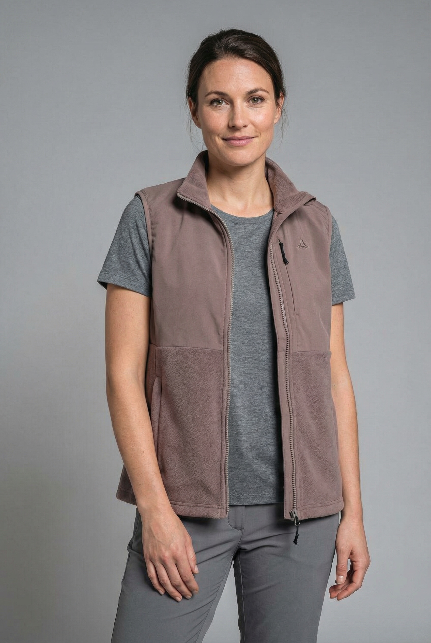 Schöffel Fleeceweste »Fleece Vt Style Ash WMN« aus weichem Material, mit 2-Wege-Stretch, für Trekking und Outdoor