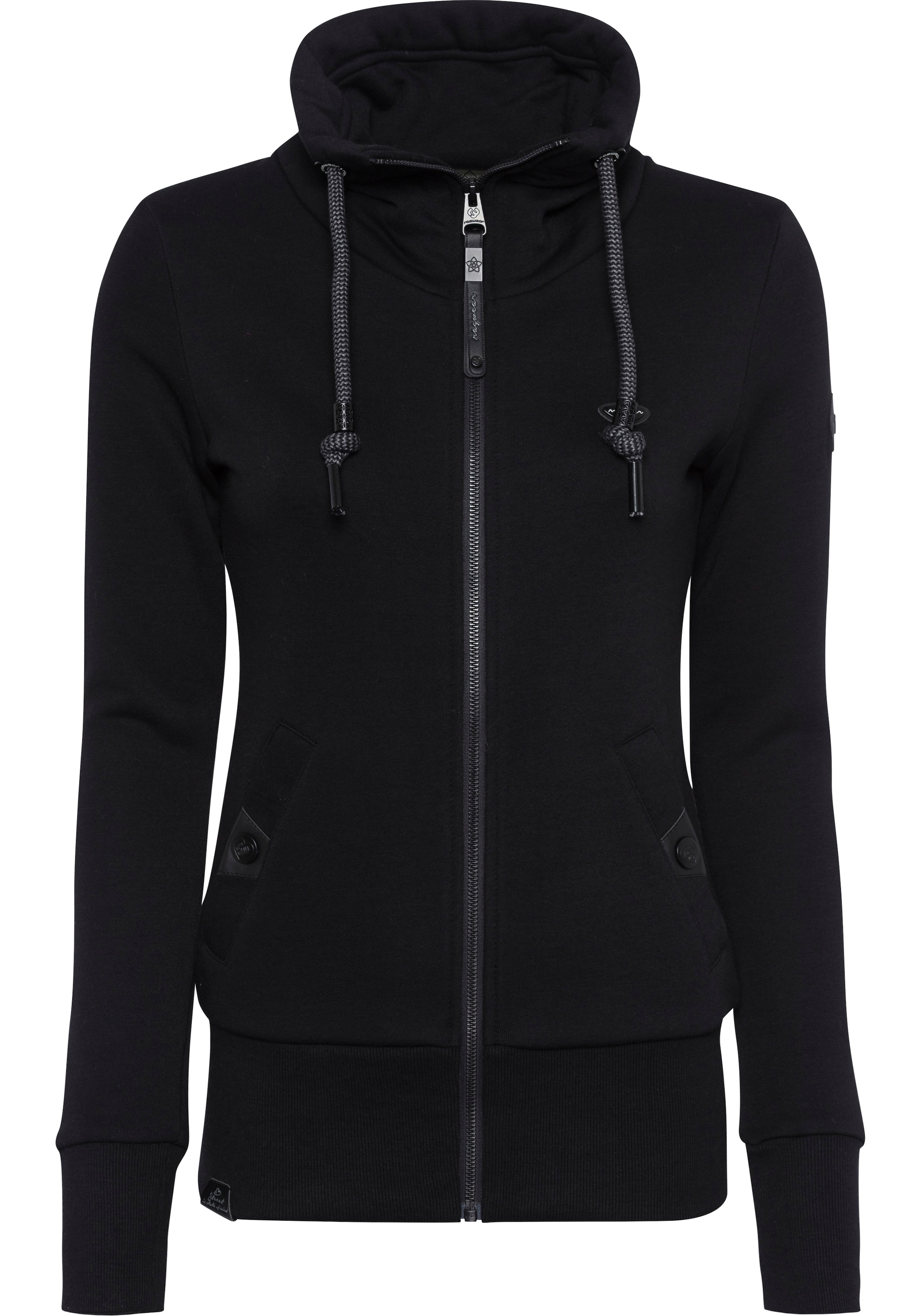 Sweatjacke »RYLIE ZIP O«, Jacke mit extra breiten Bündchen