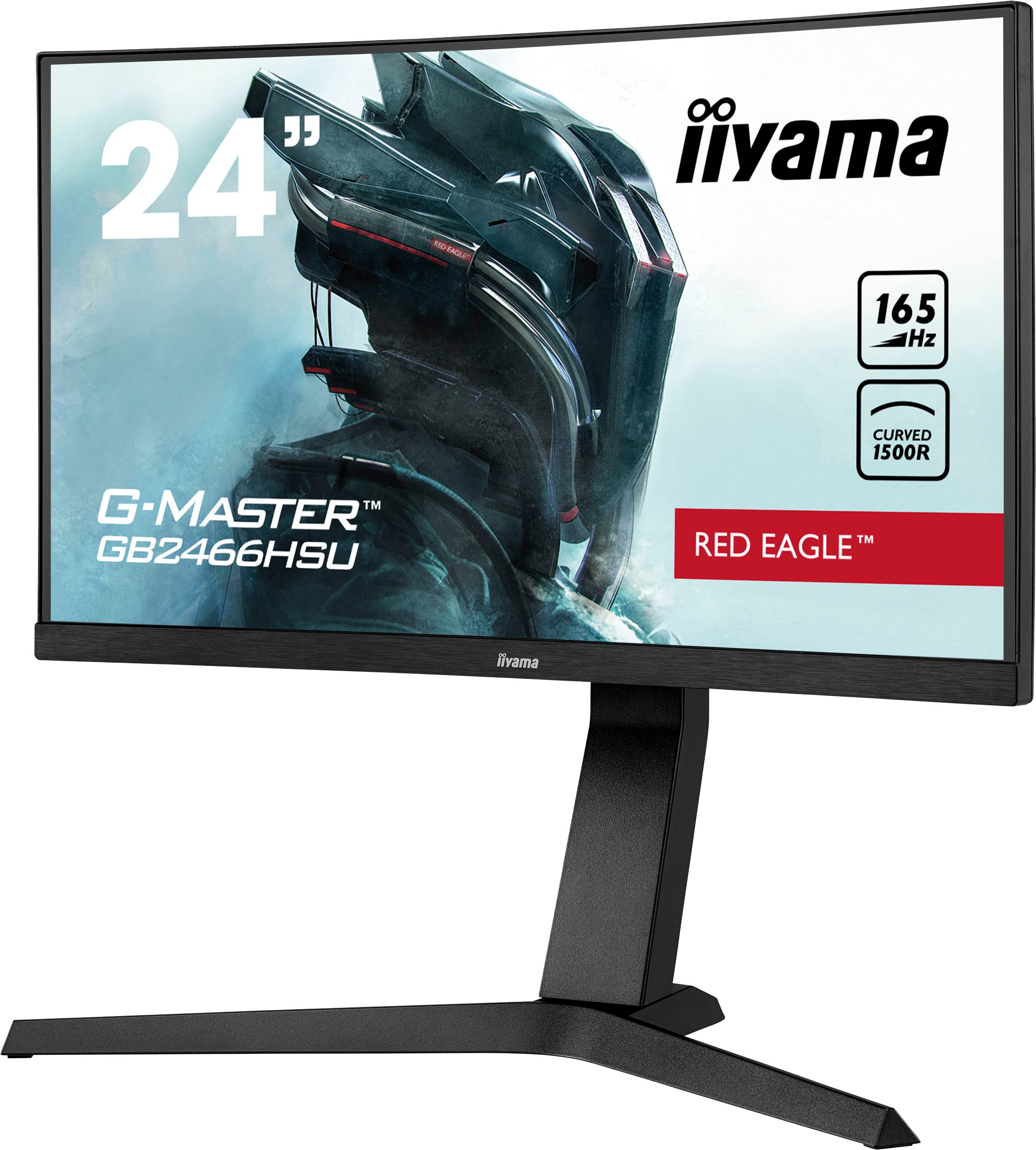 Iiyama Gaming-Monitor »G-MASTER GB2466HSU-B1«, 60 cm/24 Zoll, 1920 x 1080 px, Full HD, 1 ms Reaktionszeit, 165 Hz