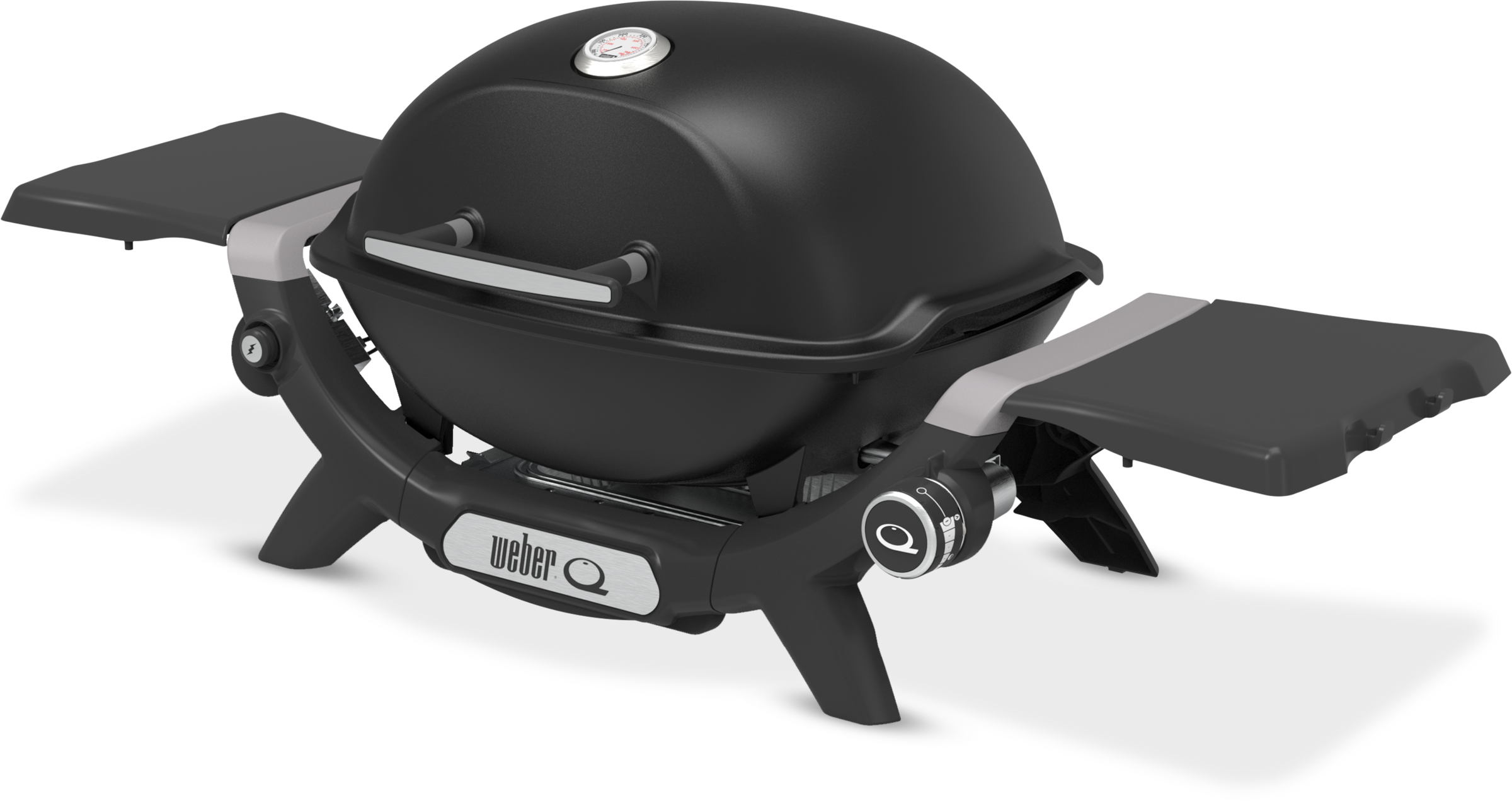 Weber Gasgrill »Q1200N« Mit Deckelthermometer und abnehmbaren Seitentischen