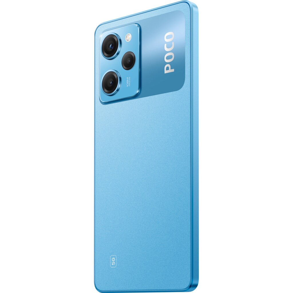 Xiaomi Smartphone »POCO X5 Pro 5G 8GB+256GB«, Blau, 16,9 cm/6,67 Zoll, 256 GB Speicherplatz, 108 MP Kamera