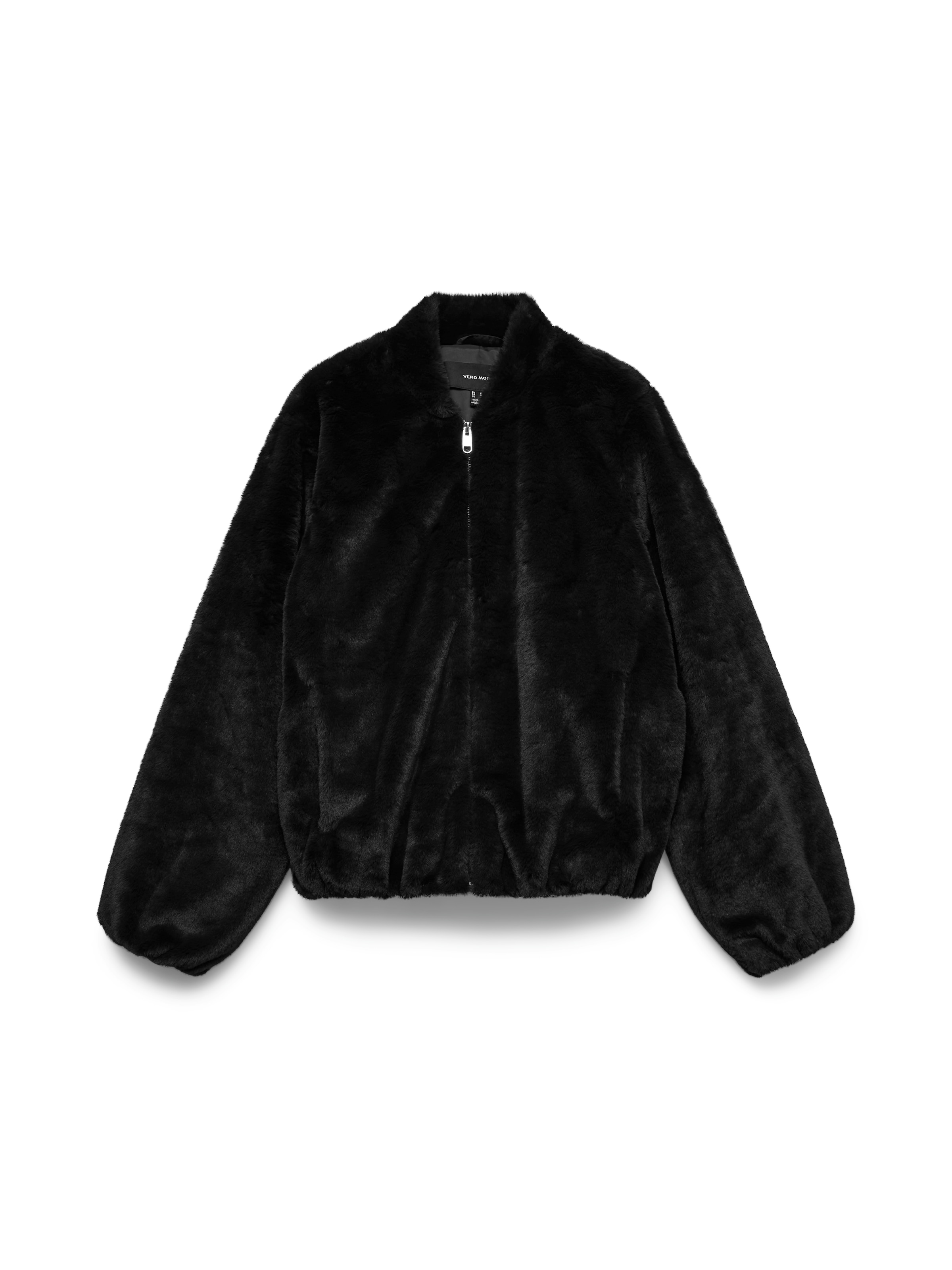 Vero Moda Fellimitatjacke »VMSONJALIGA SHORT JACKET GA BOO« ohne Kapuze Kunstfaser