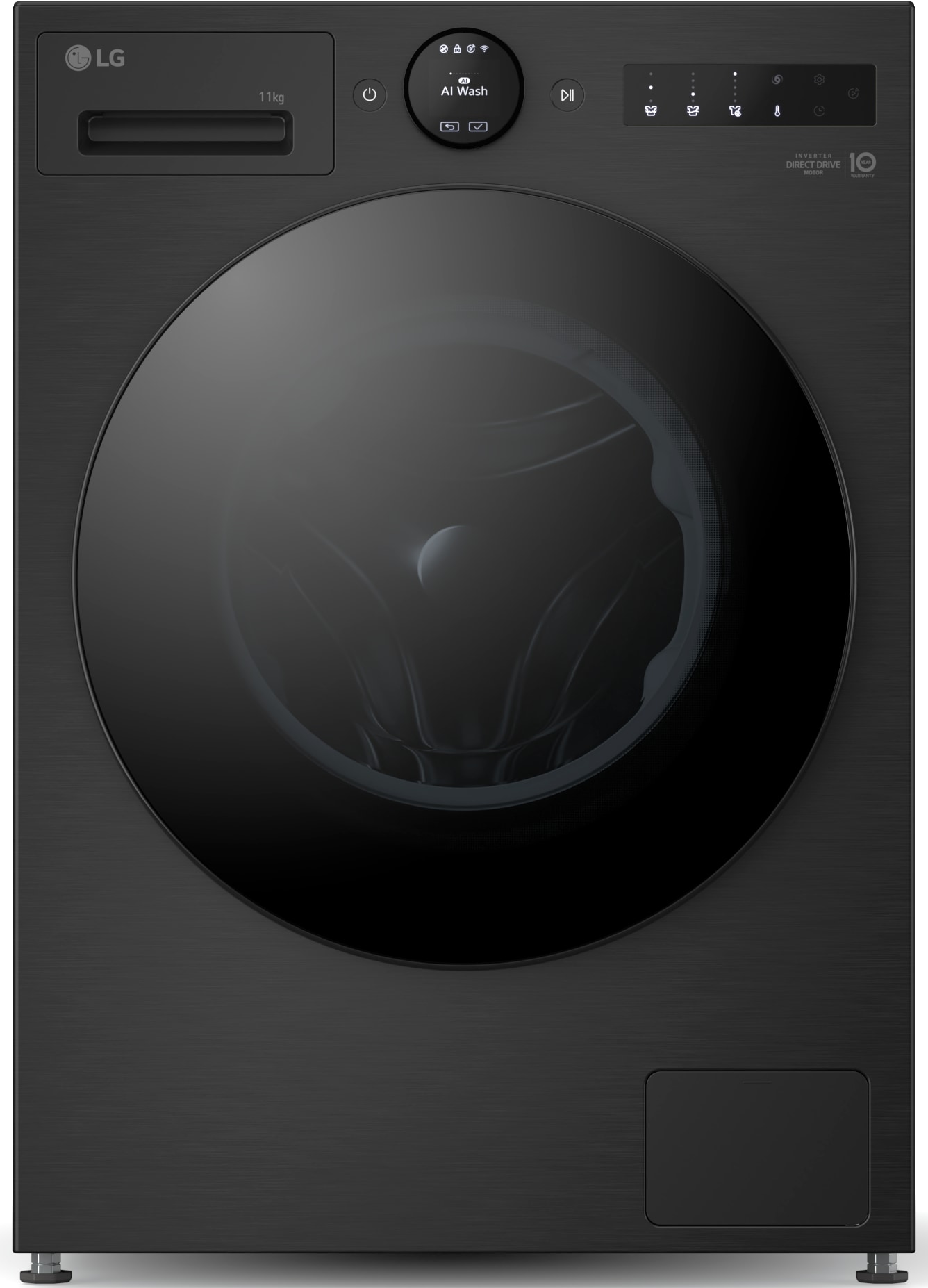 LG Waschmaschine »F4WX801YB« 11 kg 1400 U/min digitales Touchdisplay