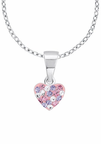 Prinzessin Lillifee Silberkette »Herz, 2013171«, mit Kristallsteinen kaufen