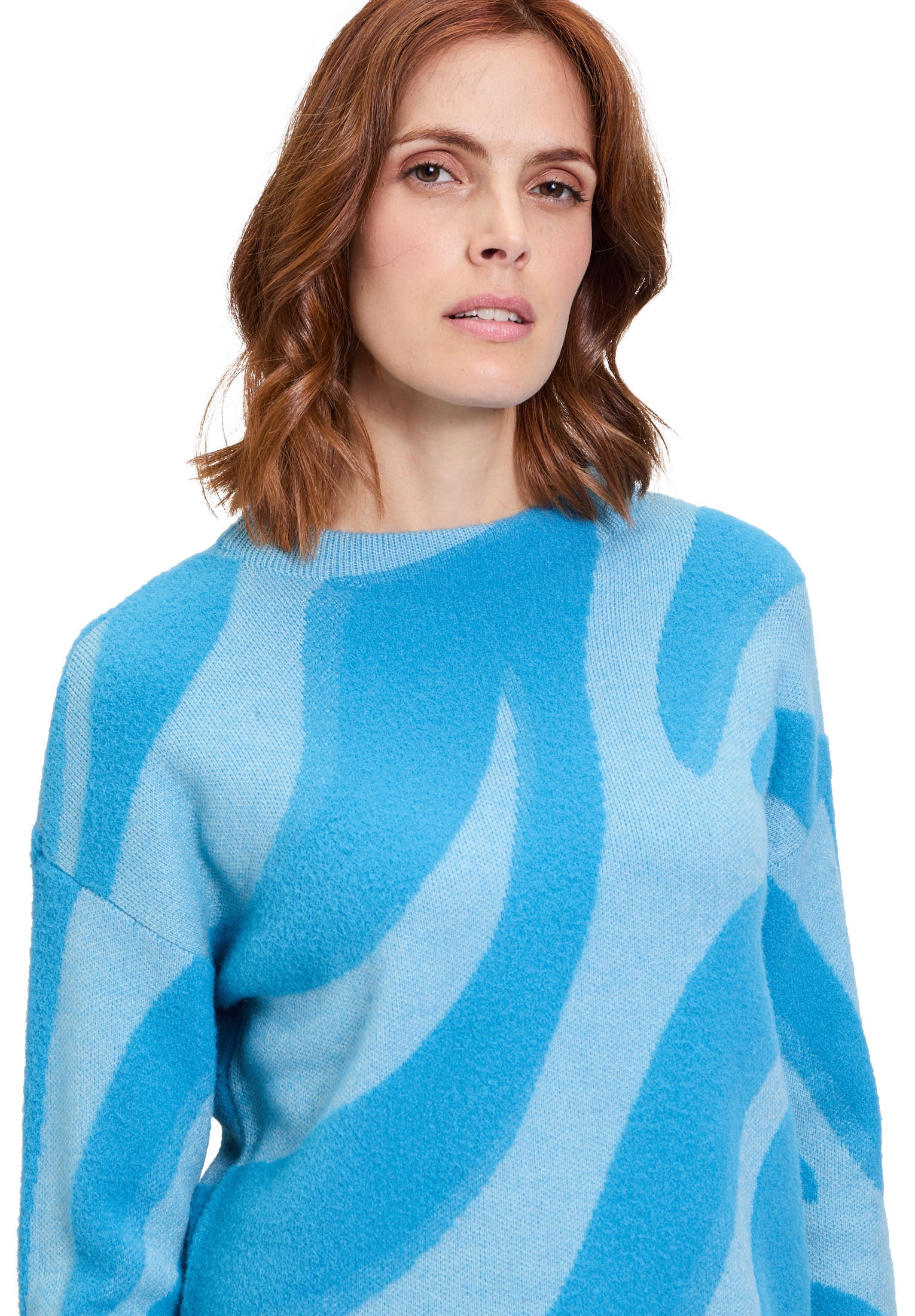 Betty&Co Strickpullover »Strickpullover mit Jacquard«