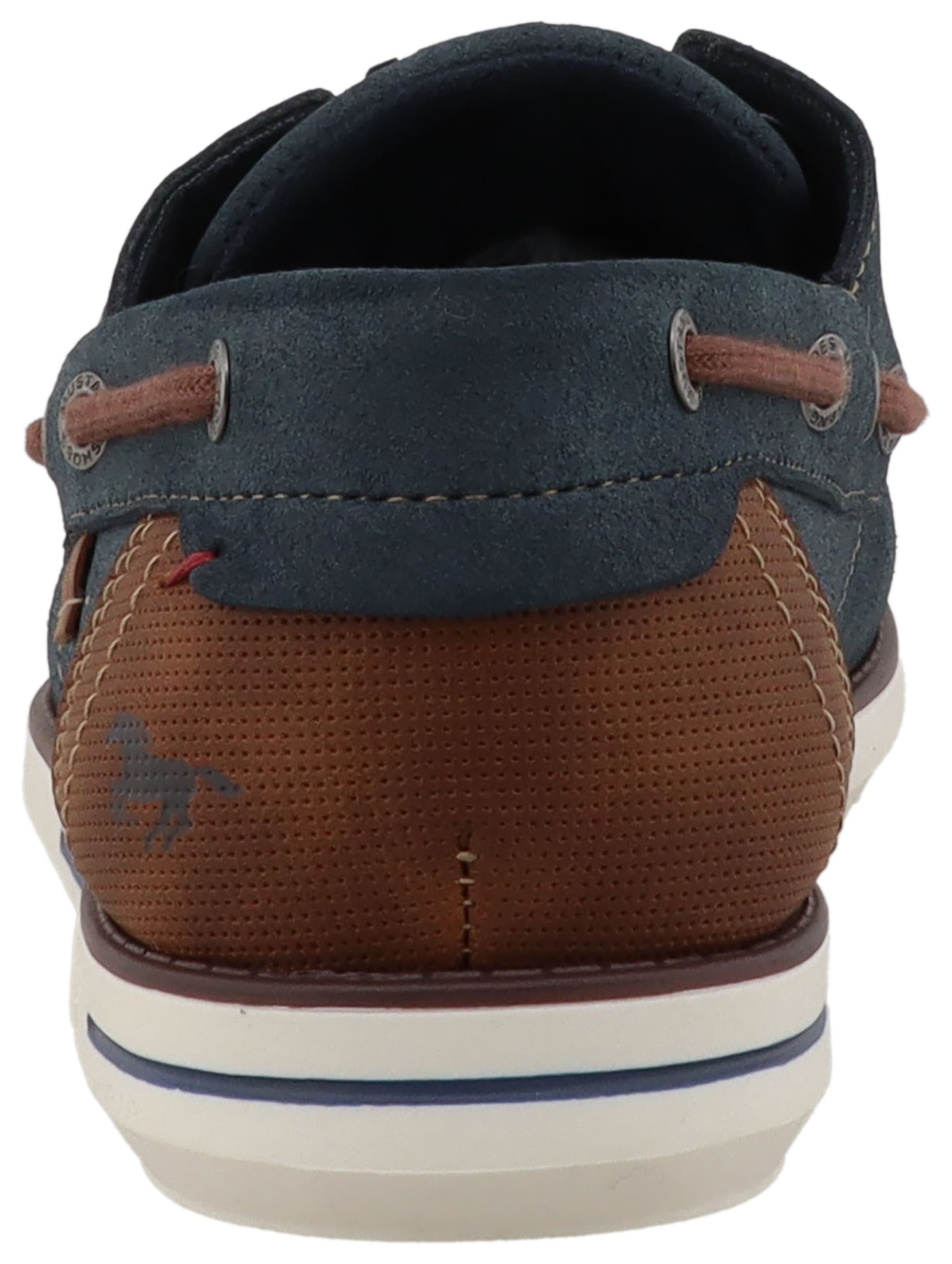 Mustang Shoes Bootsschuh »Orlando«  Schnürschuh, Freizeitschuh mit modischen Ösen und Durchzügen