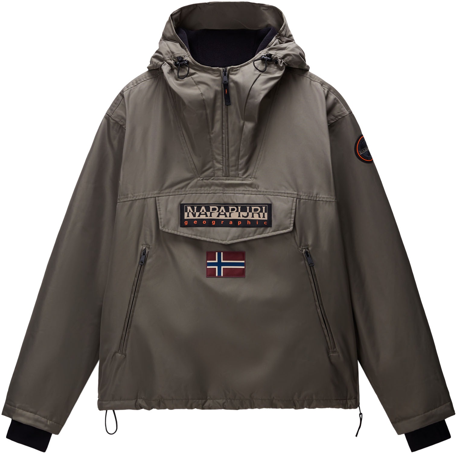 Napapijri Anorak »RAINFOREST« mit Kapuze regular fit, mit seitlichen Reißverschluss, Belüftungsösen,