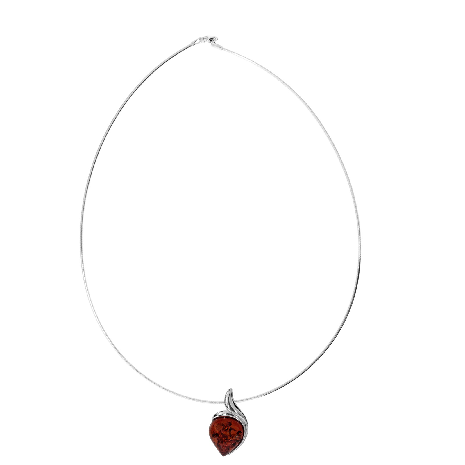 OSTSEE-SCHMUCK Kette mit Anhänger »- Gleiter-Maren - Silber 925/000 - Bernstein«