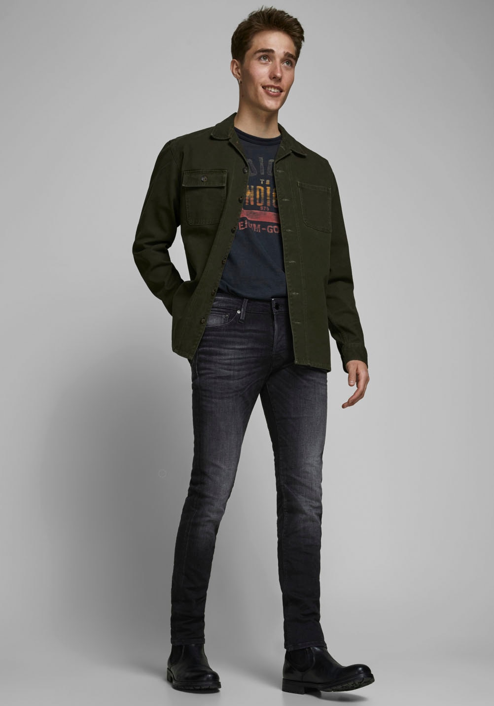 Jack & Jones Slim-fit-Jeans »JJIGLENN JJICON JJ 50SPS NOOS«