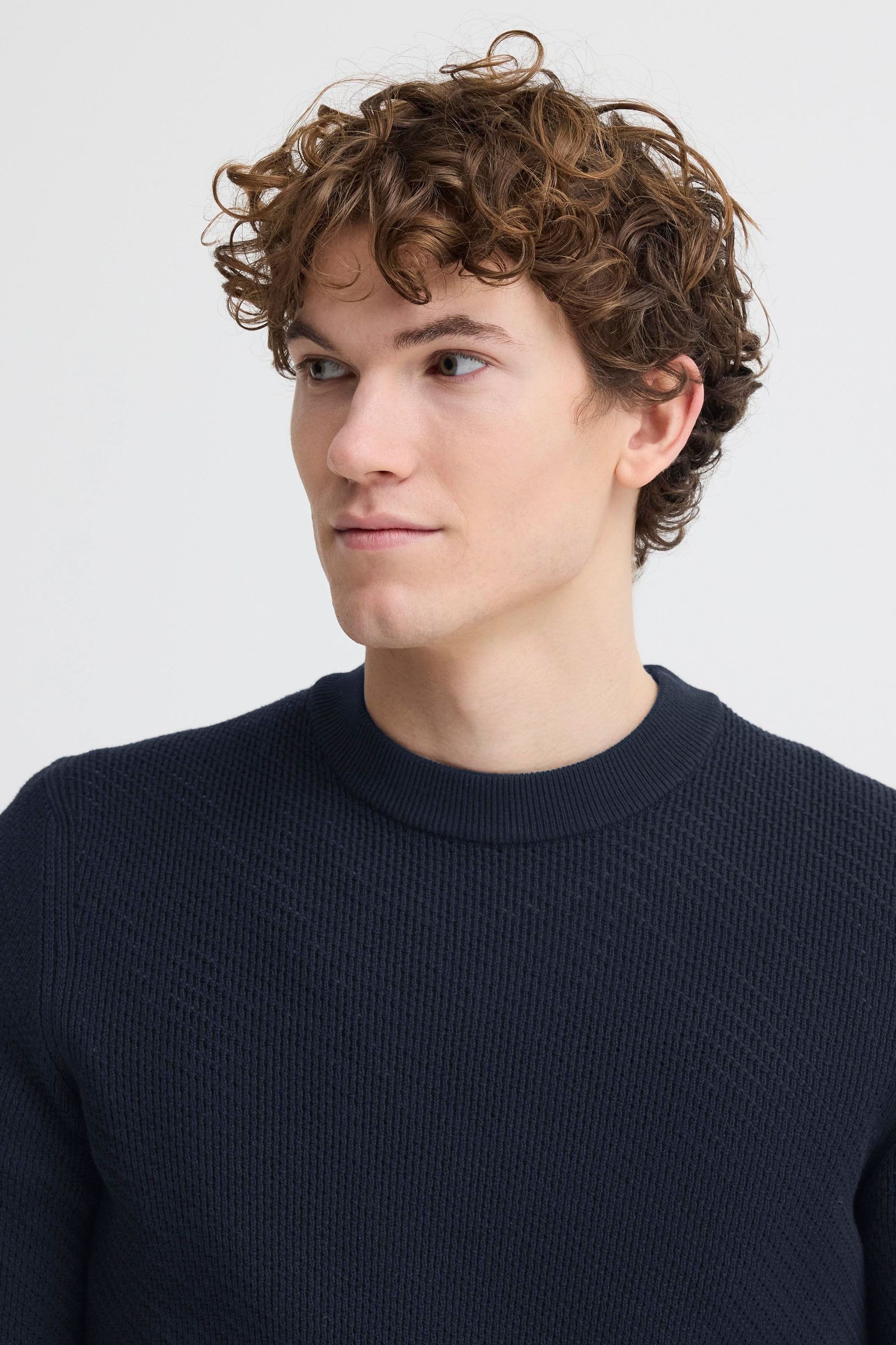 Casual Friday Strickfleece-Pullover »Strickpullover CFIsaksson«