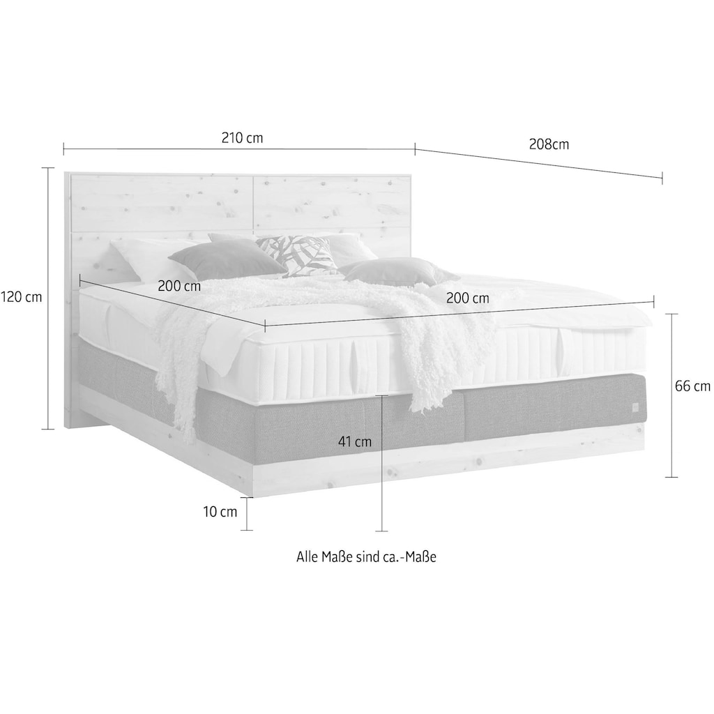 ADA premium Boxspringbett »Chalet«