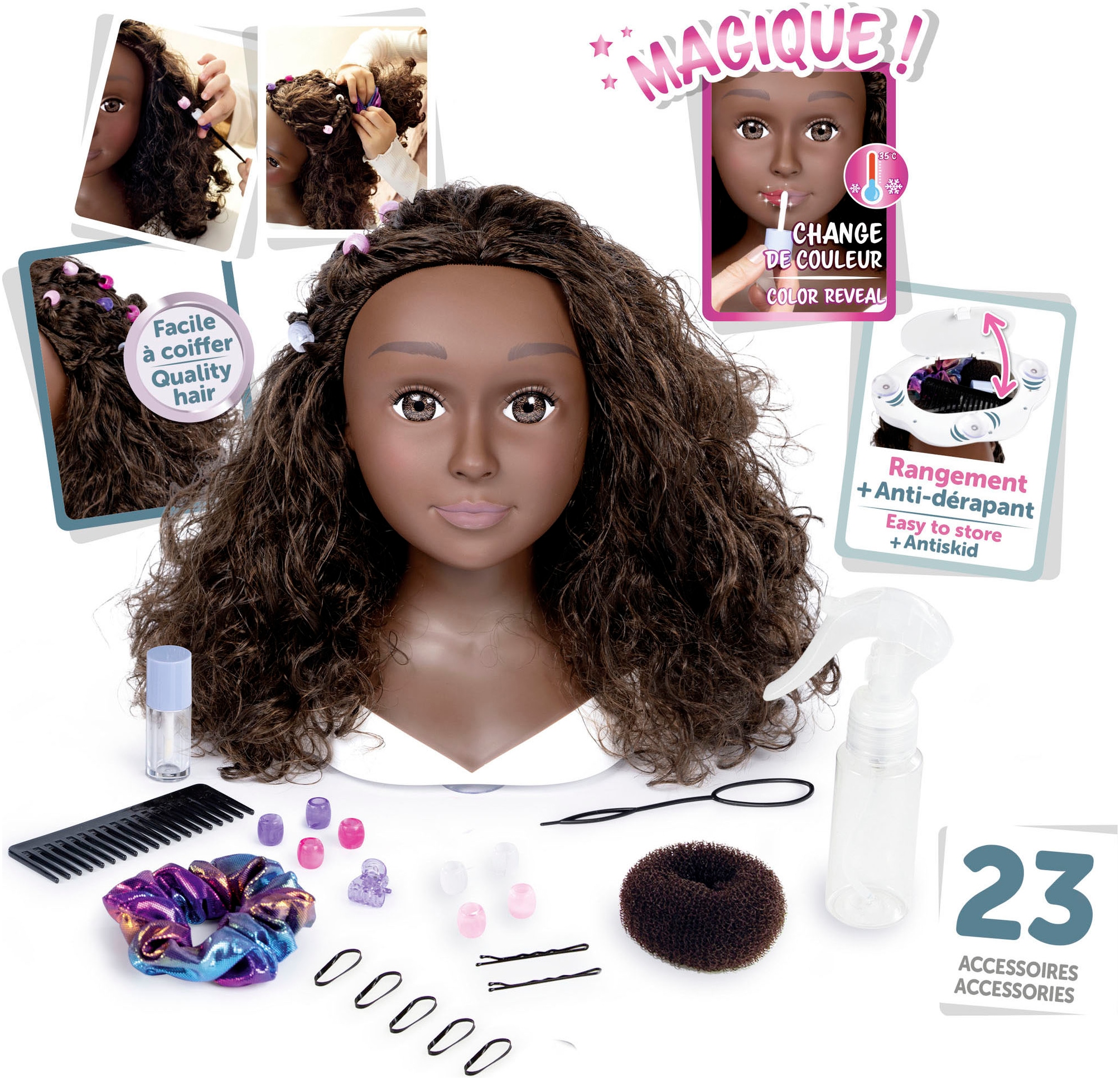 Smoby Frisierkopf »My Beauty Frisierkopf Afro«