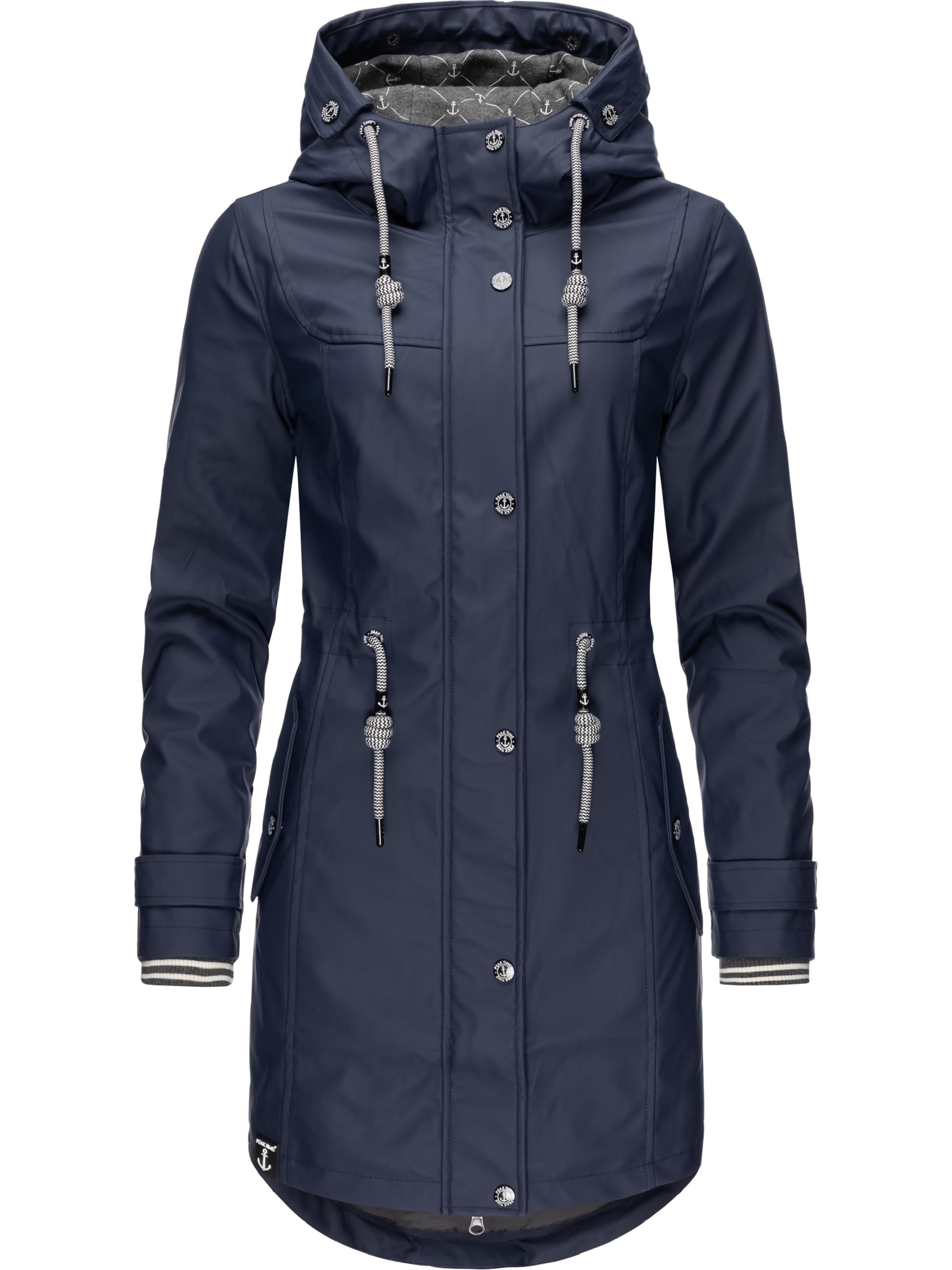 Regenmantel »Regenjacke L60042«, stylisch taillierter Regenmantel für Damen